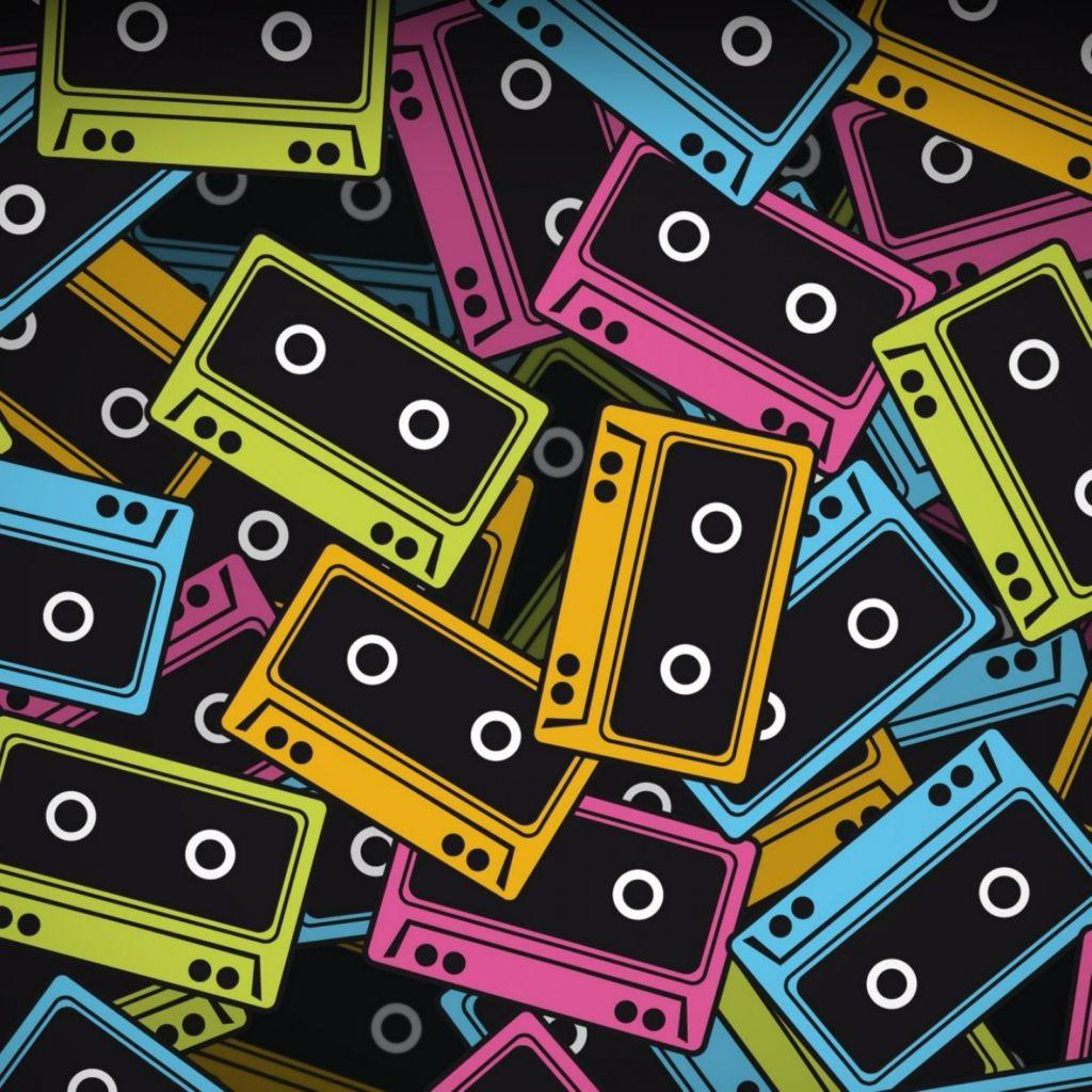 Futuristic background 80s style retro party Vector Image