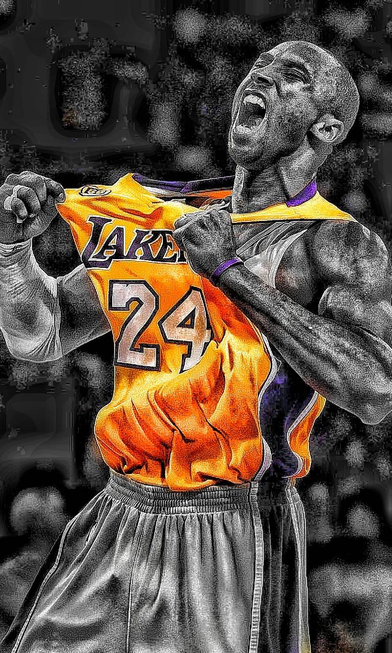 768x1280 Kobe Bryant Artwork Wallpaper HD Artwork Paradise
