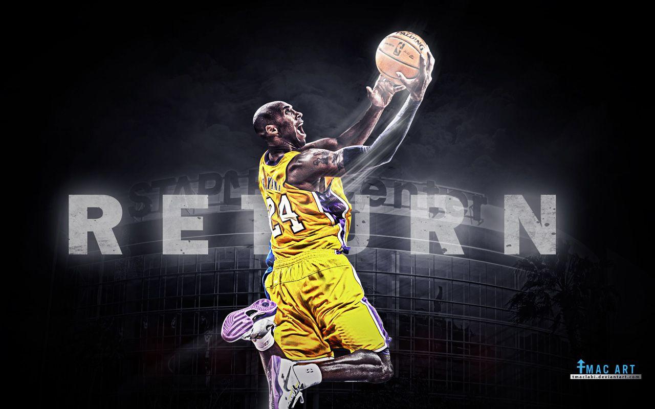 1280x800 Kobe Basketball Wallpaper