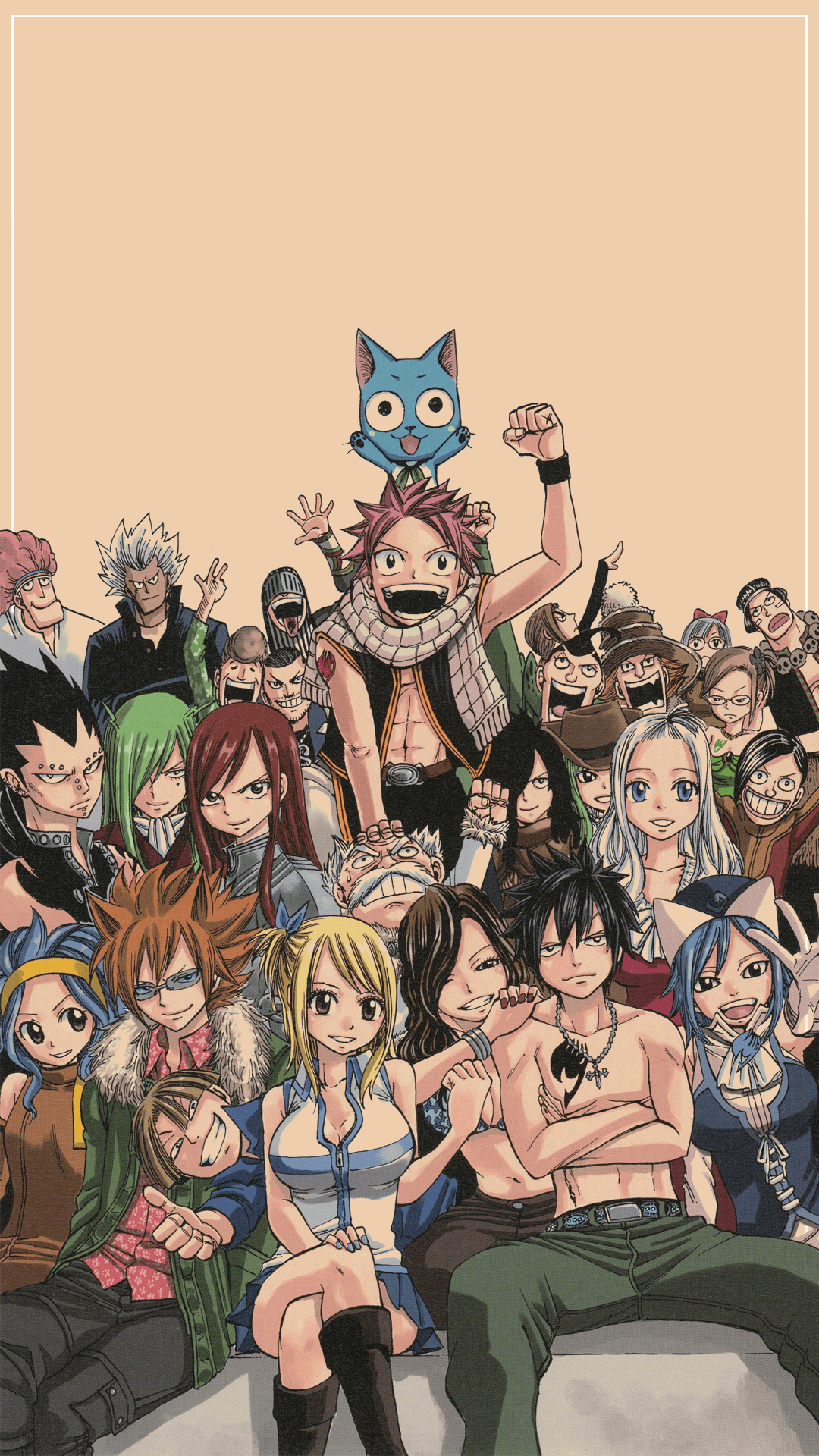 3 Happy Fairy Tail Wallpapers for iPhone and Android by Andrea Garcia