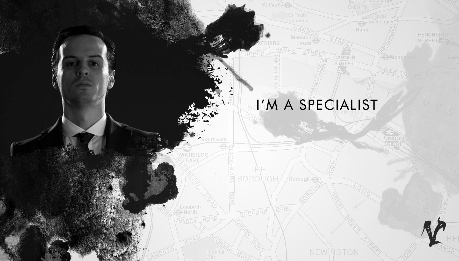 1900x1080 James Moriarty Sherlock Monochrome Map Quote Andrew Scott Wallpaper:1900x1080