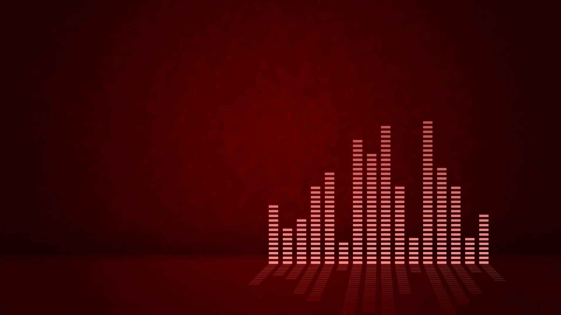 1920x1080 Music Sound Waves Live