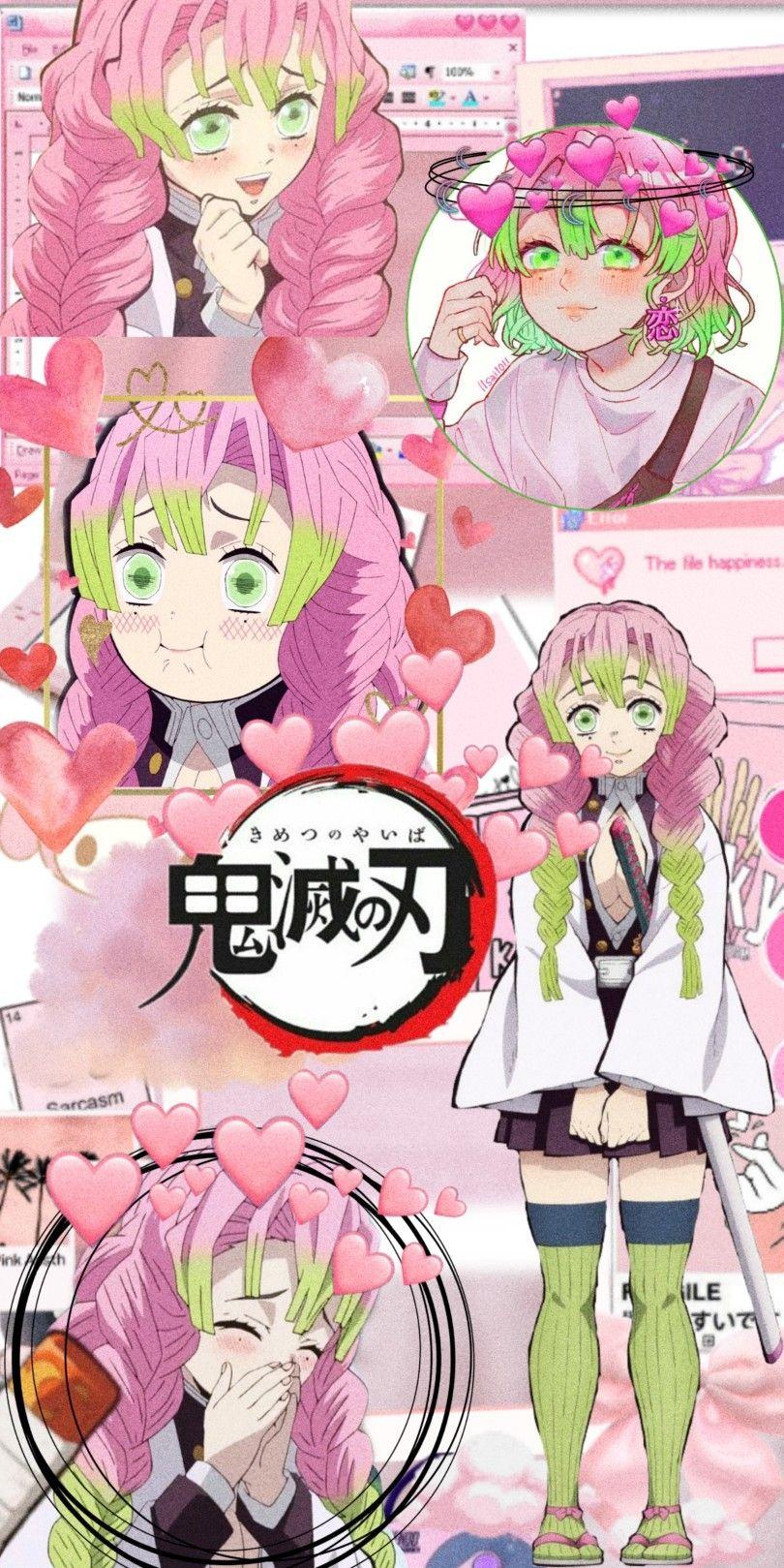 810x1619 Mitsuri Kanroji. Cute anime wallpaper, Cool anime wallpaper, Anime wallpaper phone