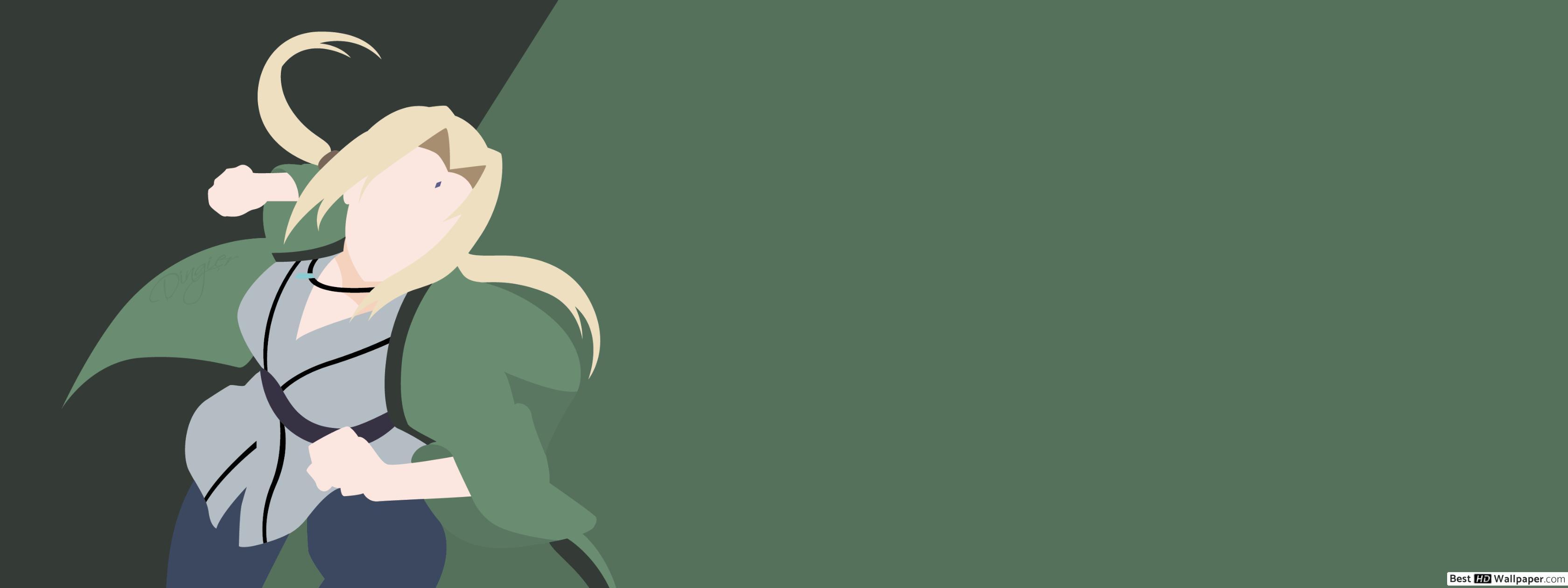 3360x1260 Naruto Shippuden Senju ( Minimalist ) HD wallpaper download