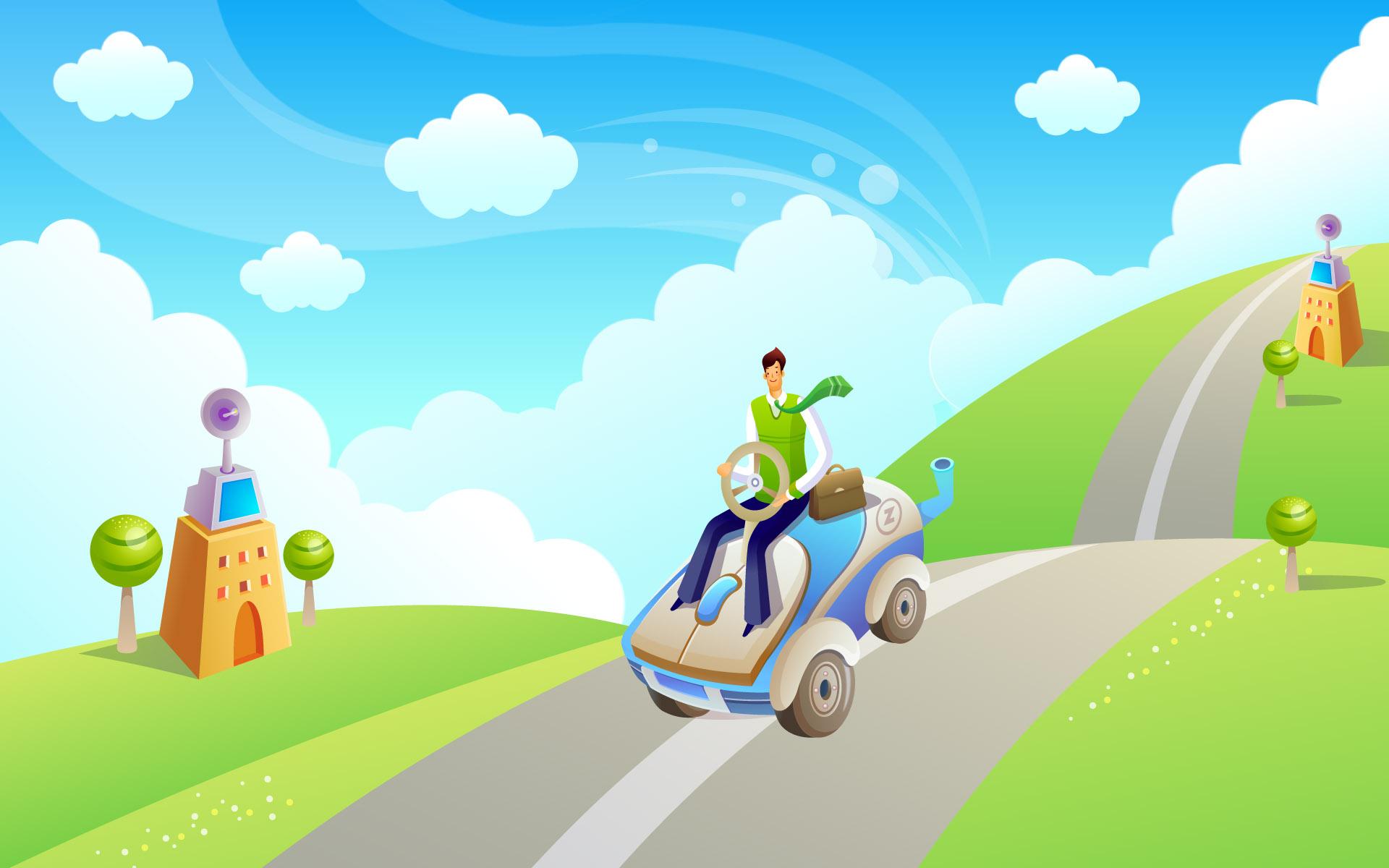 1920x1200 Vector Cartoon wallpaper Wallpaper Wallpaper 90344