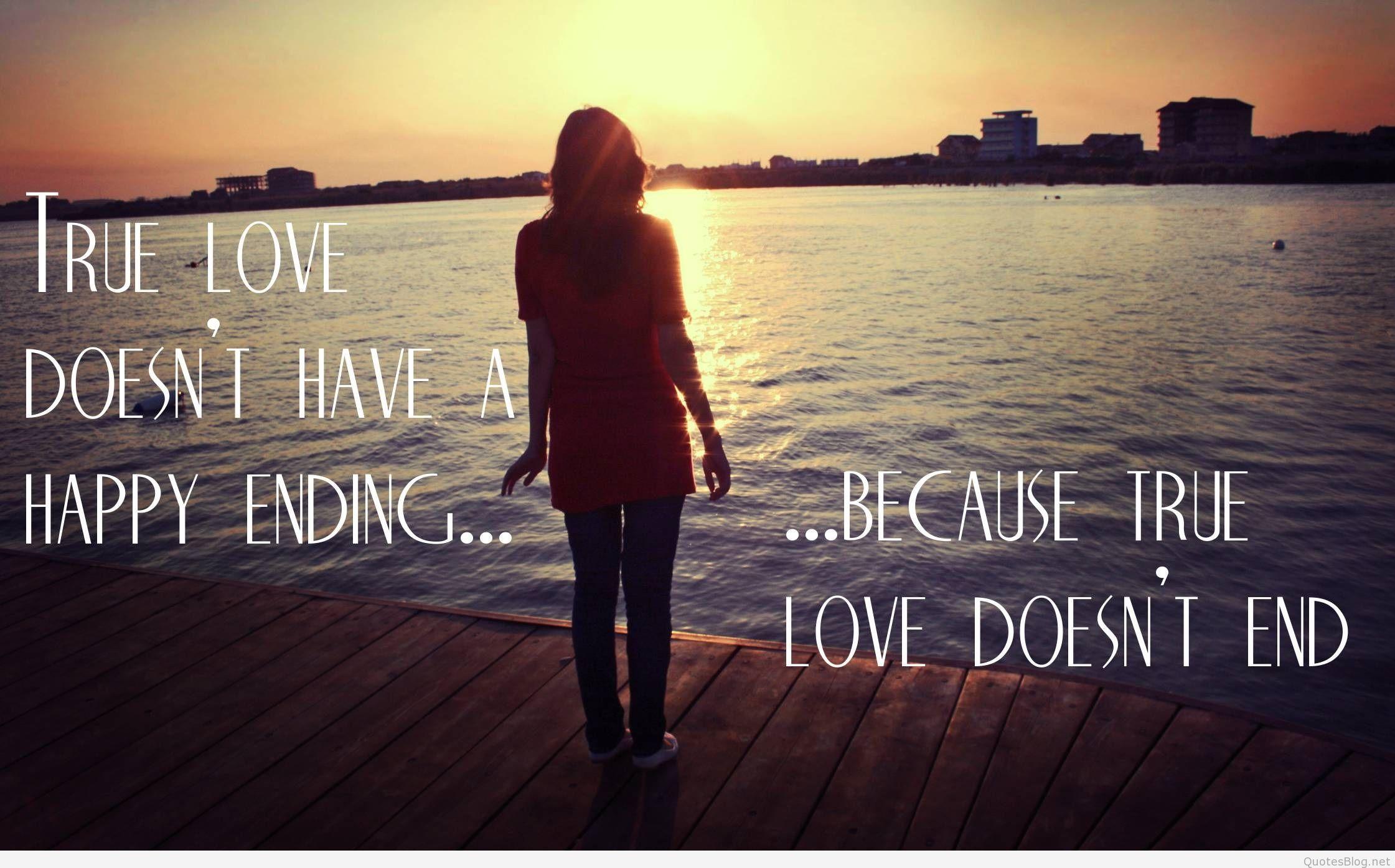 2241x1394 Sad Wallpaper Of Love