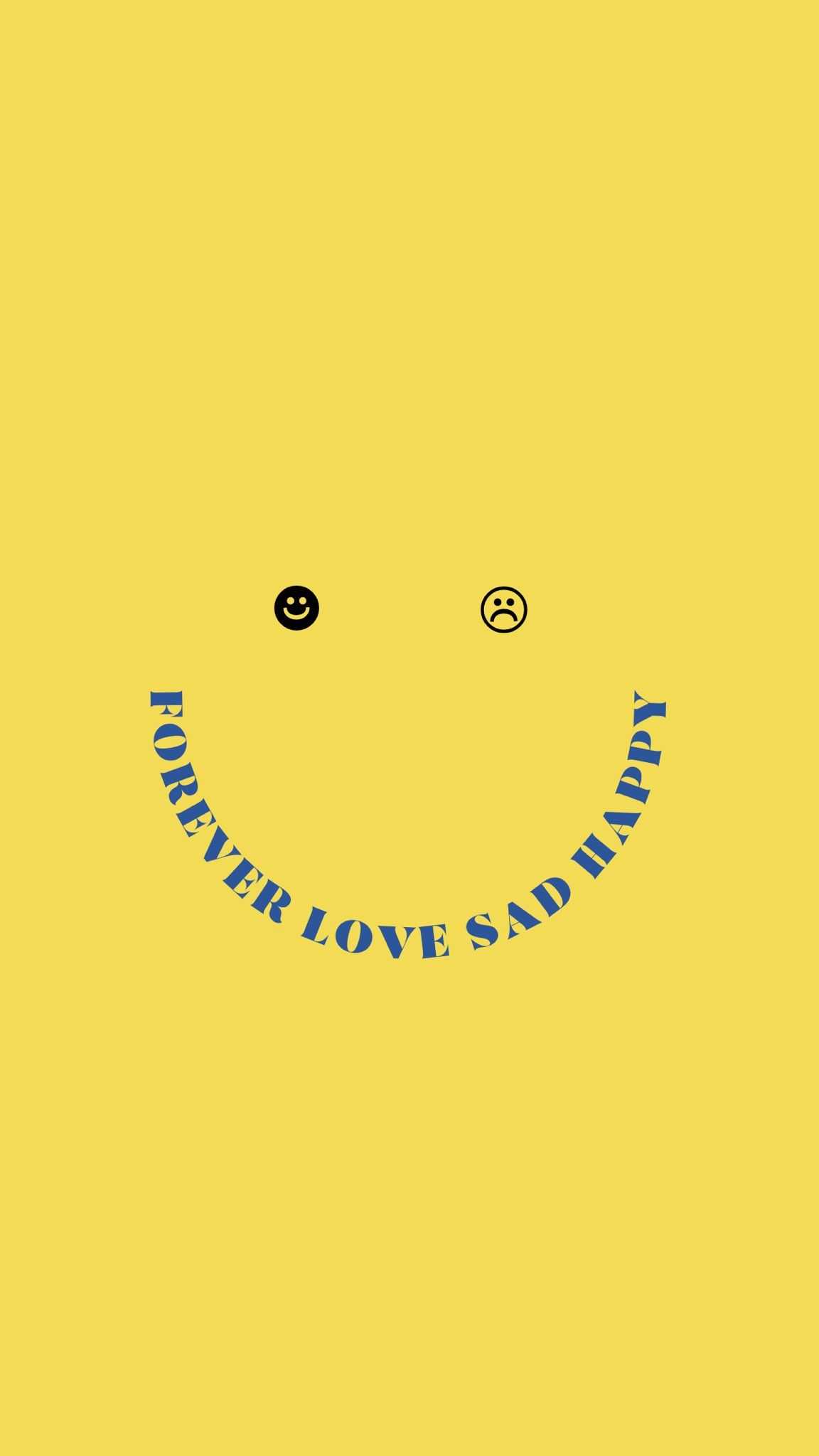 1152x2048 Forever Love Sad Hapy Wallpaper