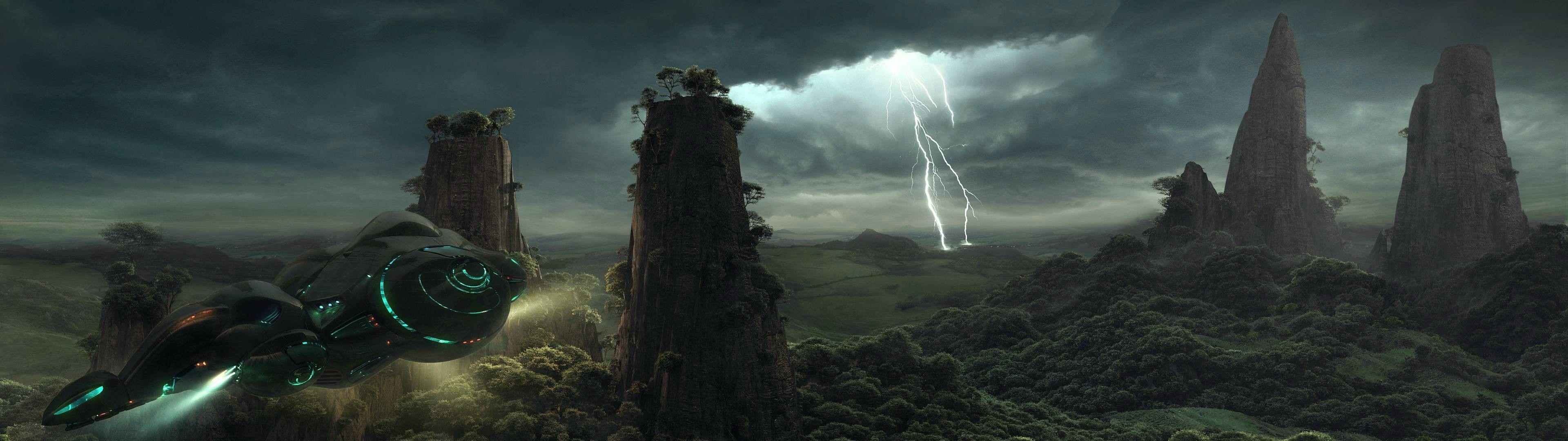 3840x1080 Dual Monitor Wallpaper
