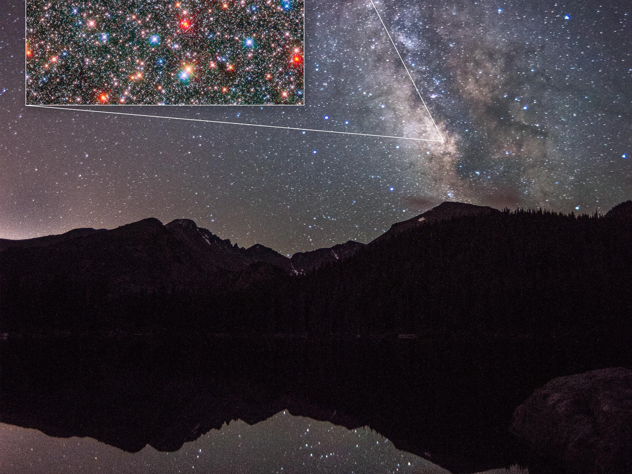 2048x1536 View Of The Heart Of Our Milky Way From Earth