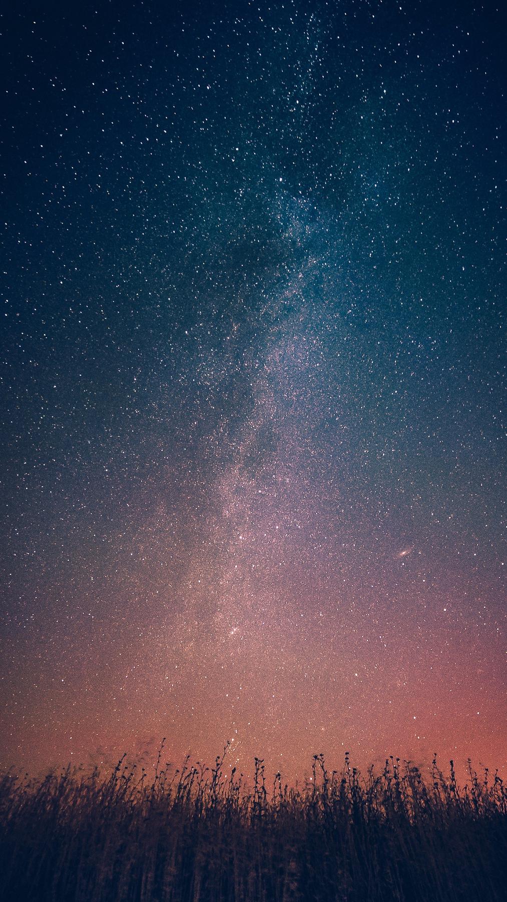 1013x1800 Milky Way Galaxy From Earth Infinite Stars iPhone Wallpaper Way From Earth Background