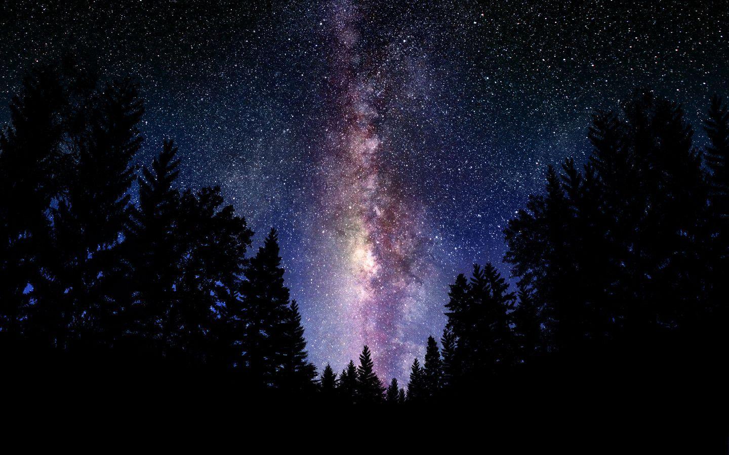1440x900 Milky Way HD Wallpaper