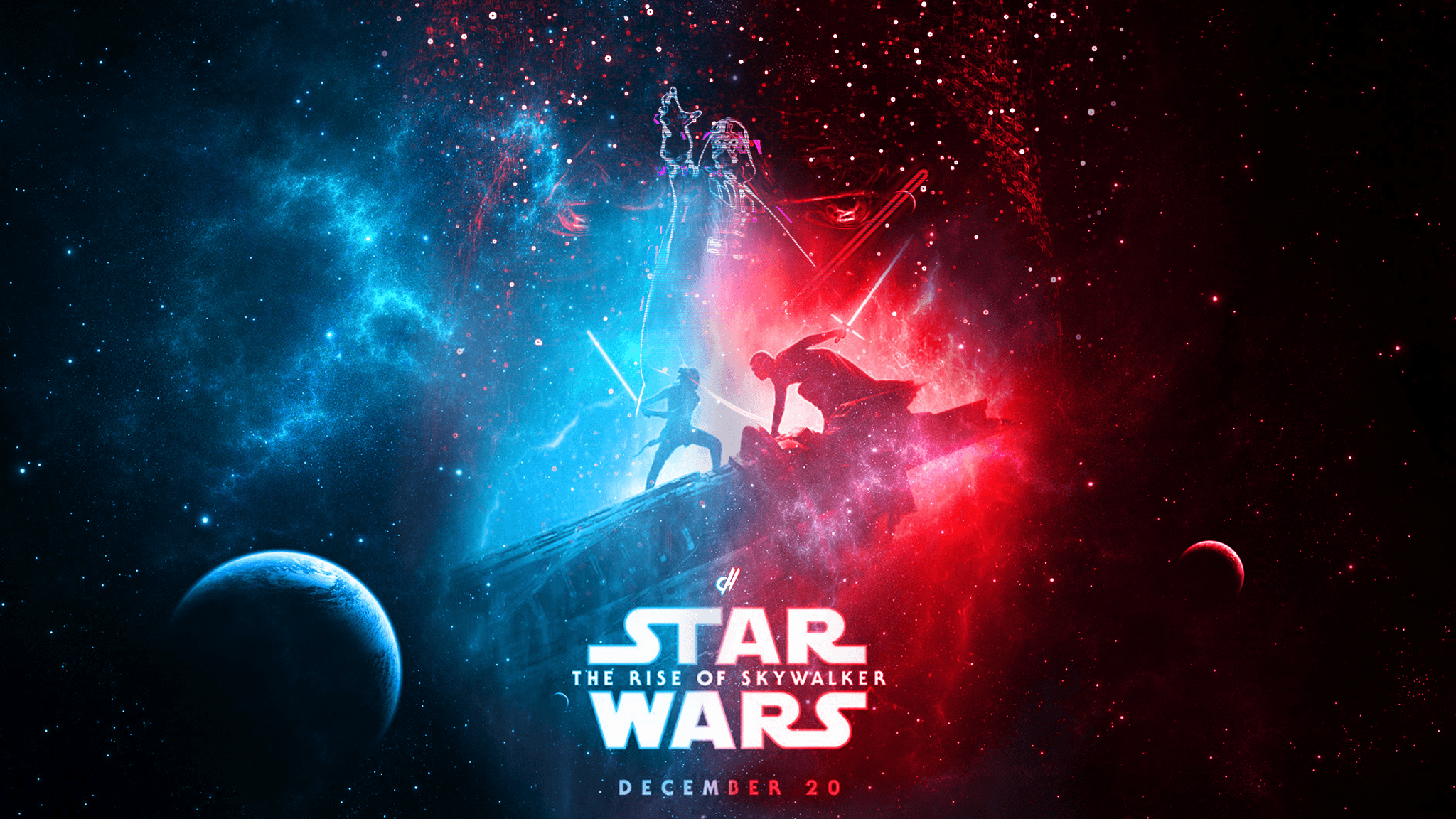 2048x1152 Rise Of Skywalker Desktop Wallpaper