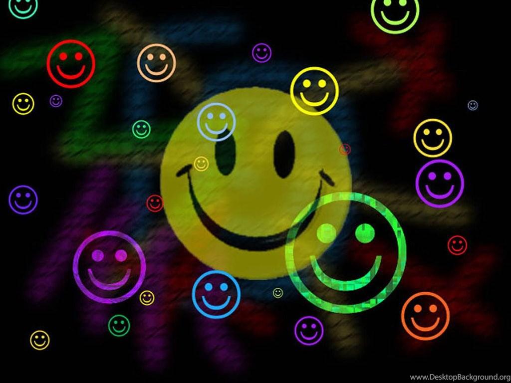 1024x768 Smiley Face Background Desktop Background