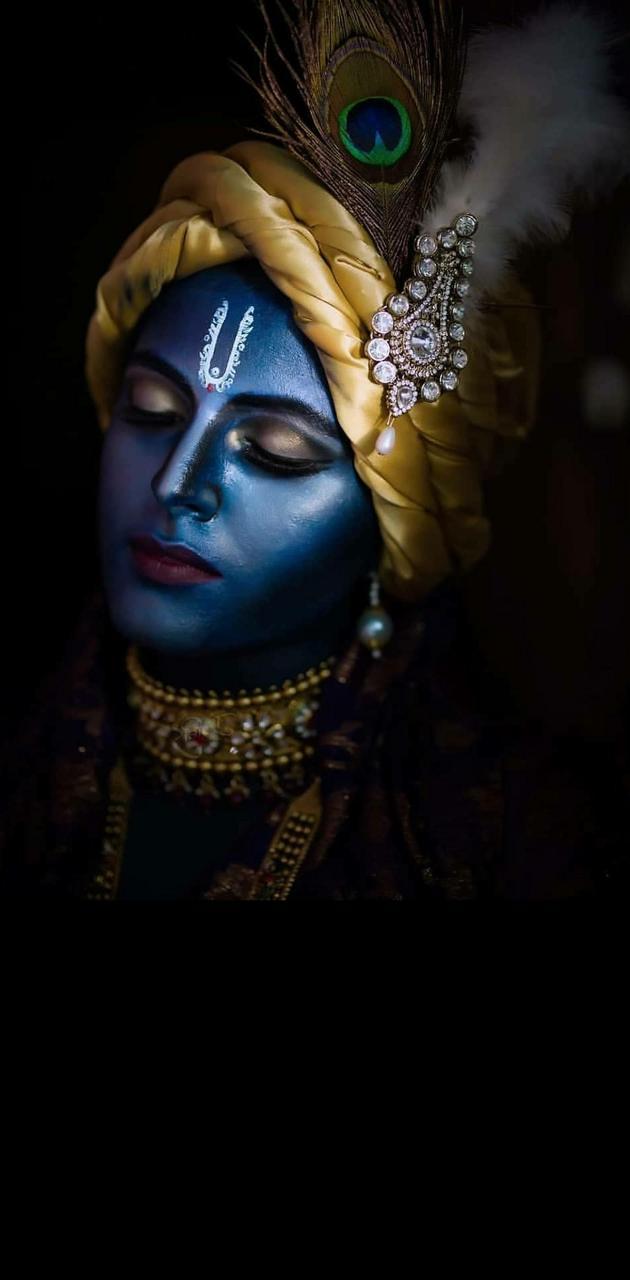 630x1280 Krishna wallpaper