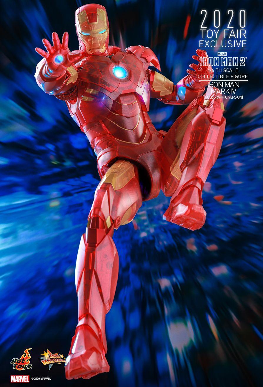 894x1311 Hot Toys : Iron Man 2 Man Mark IV (Holographic Version) 1 6th Scale Collectible Figure