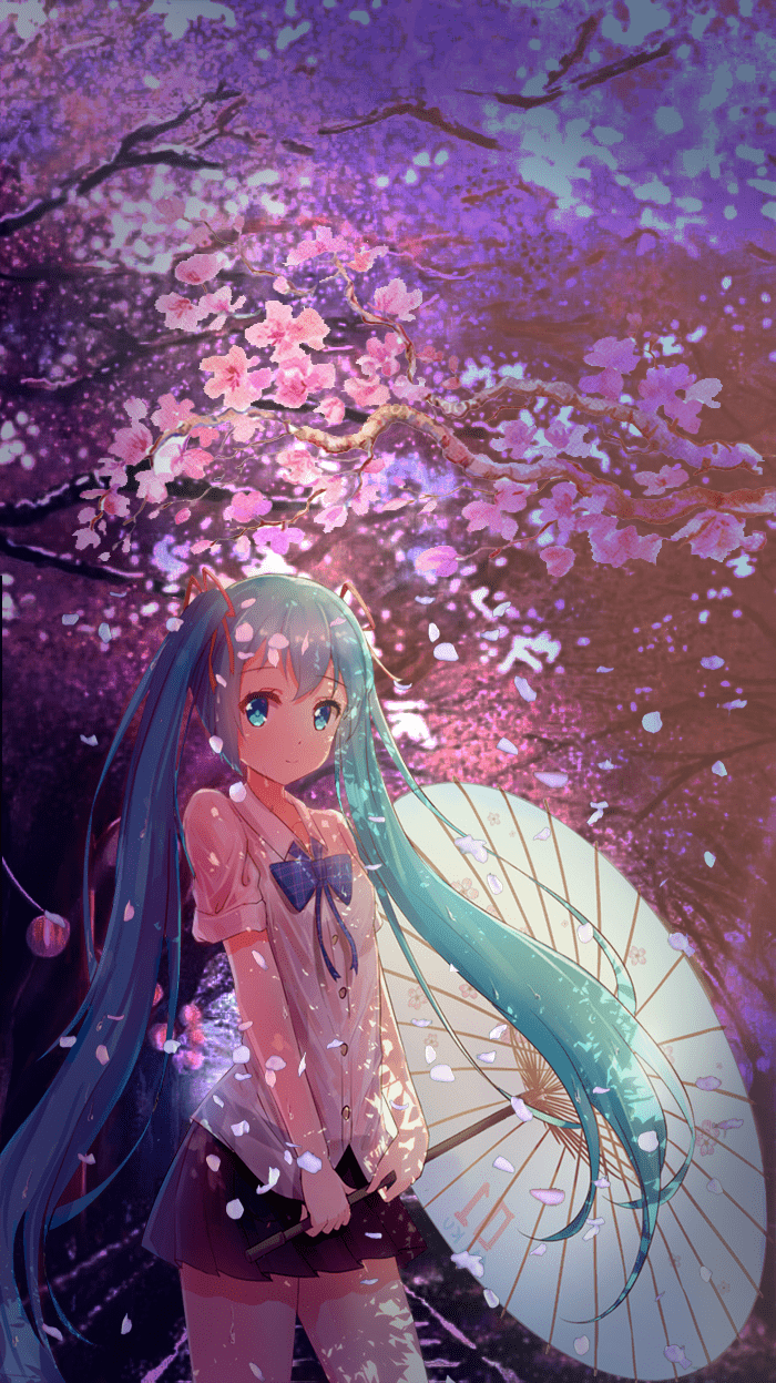 700x1247 I Photohopped A Hatsune Miku Wallpaper At School Instead Miku Wallpaper Phone