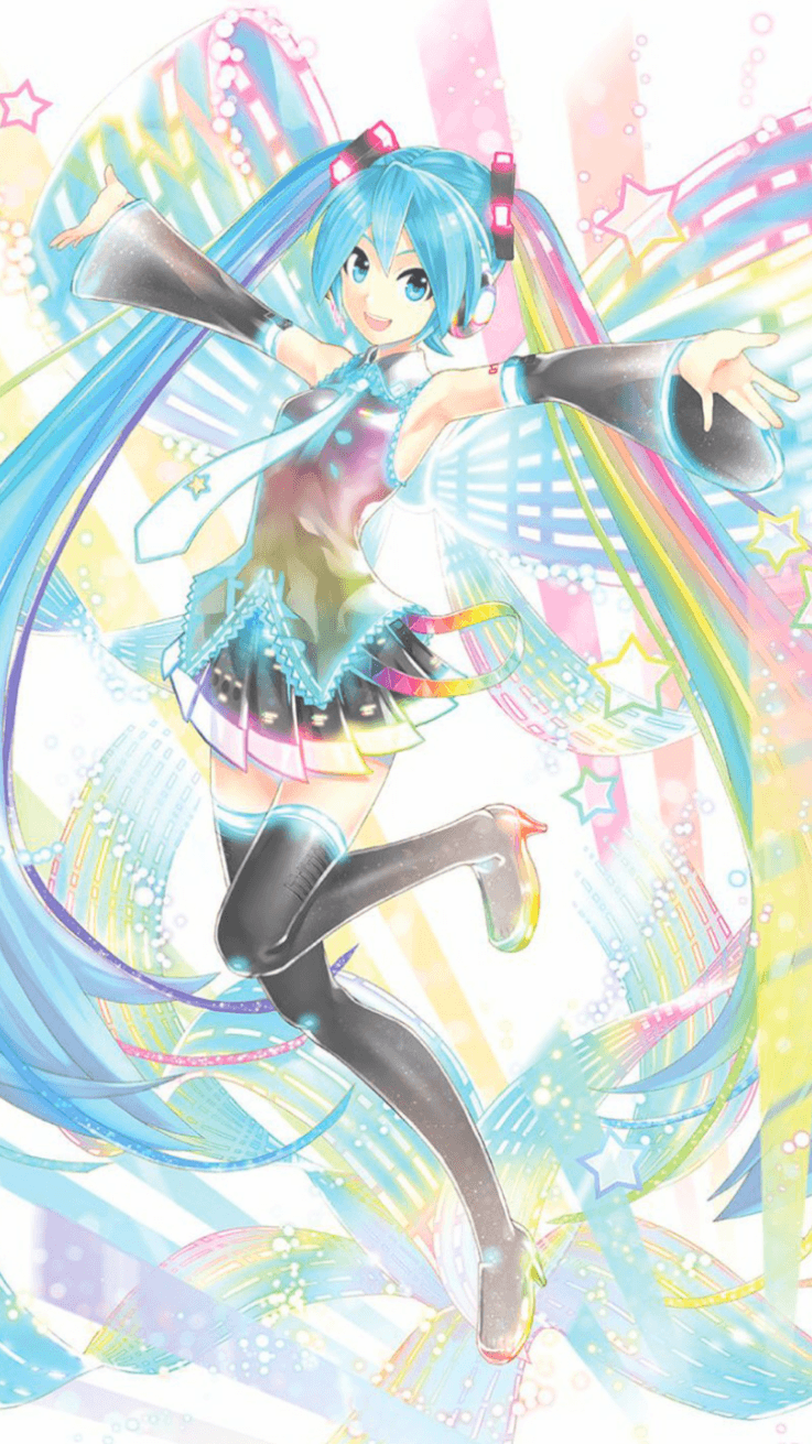 737x1311 Hatsune Miku Wallpaper iPhone HD