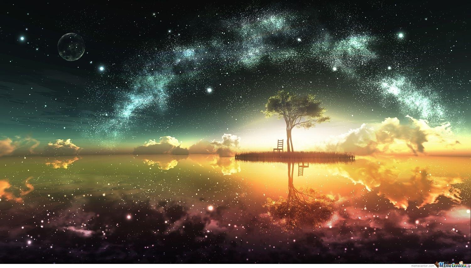 1500x856 Anime Scenery Wallpaper
