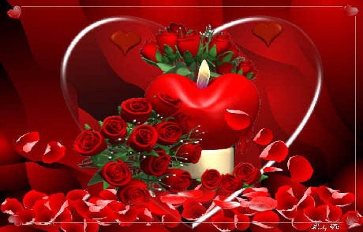 1200x768 Beautiful Love Red Heart Free Hd Wallpaper
