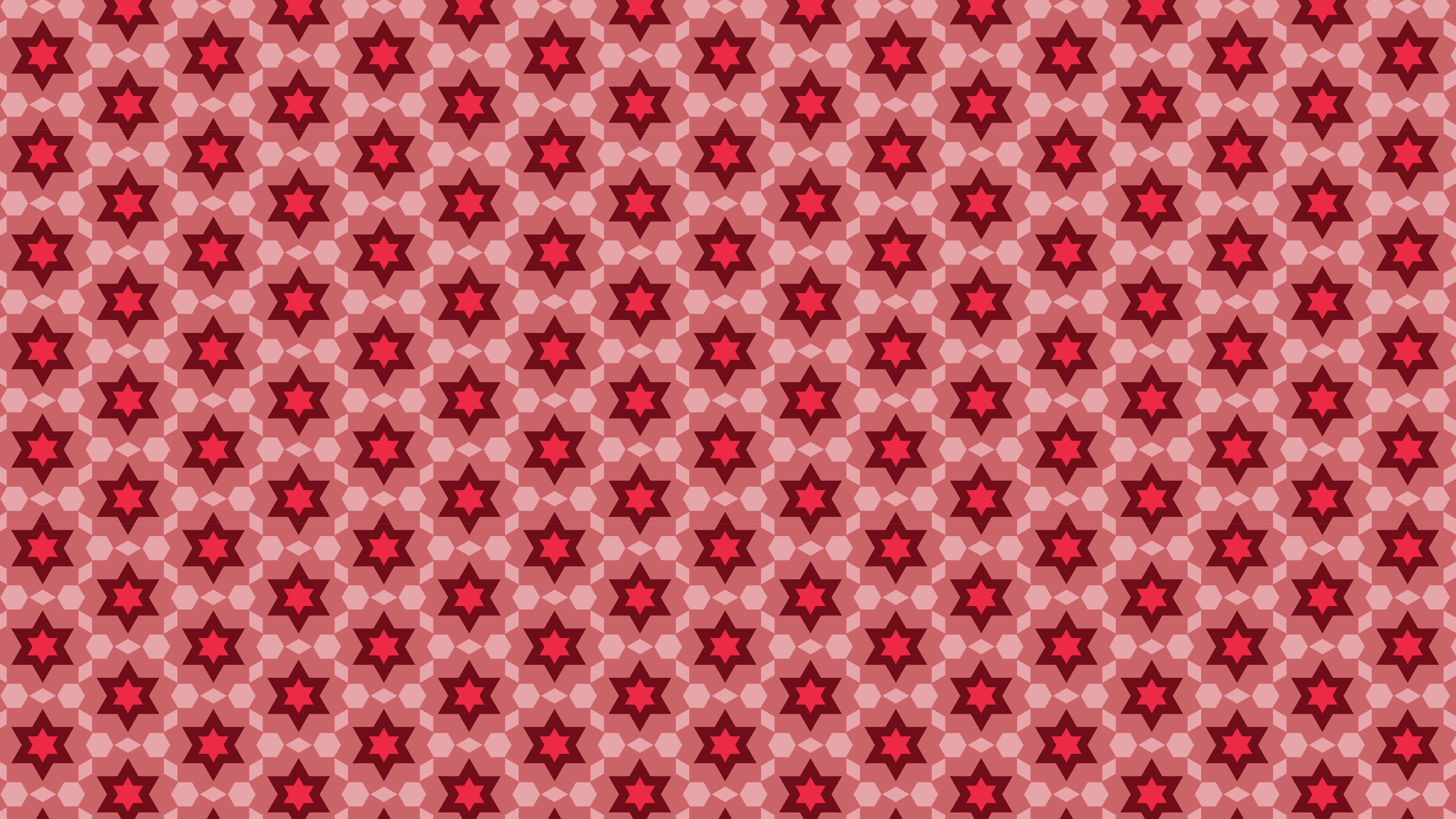 8000x4500 Free Red Hexagram Pattern Vector Art