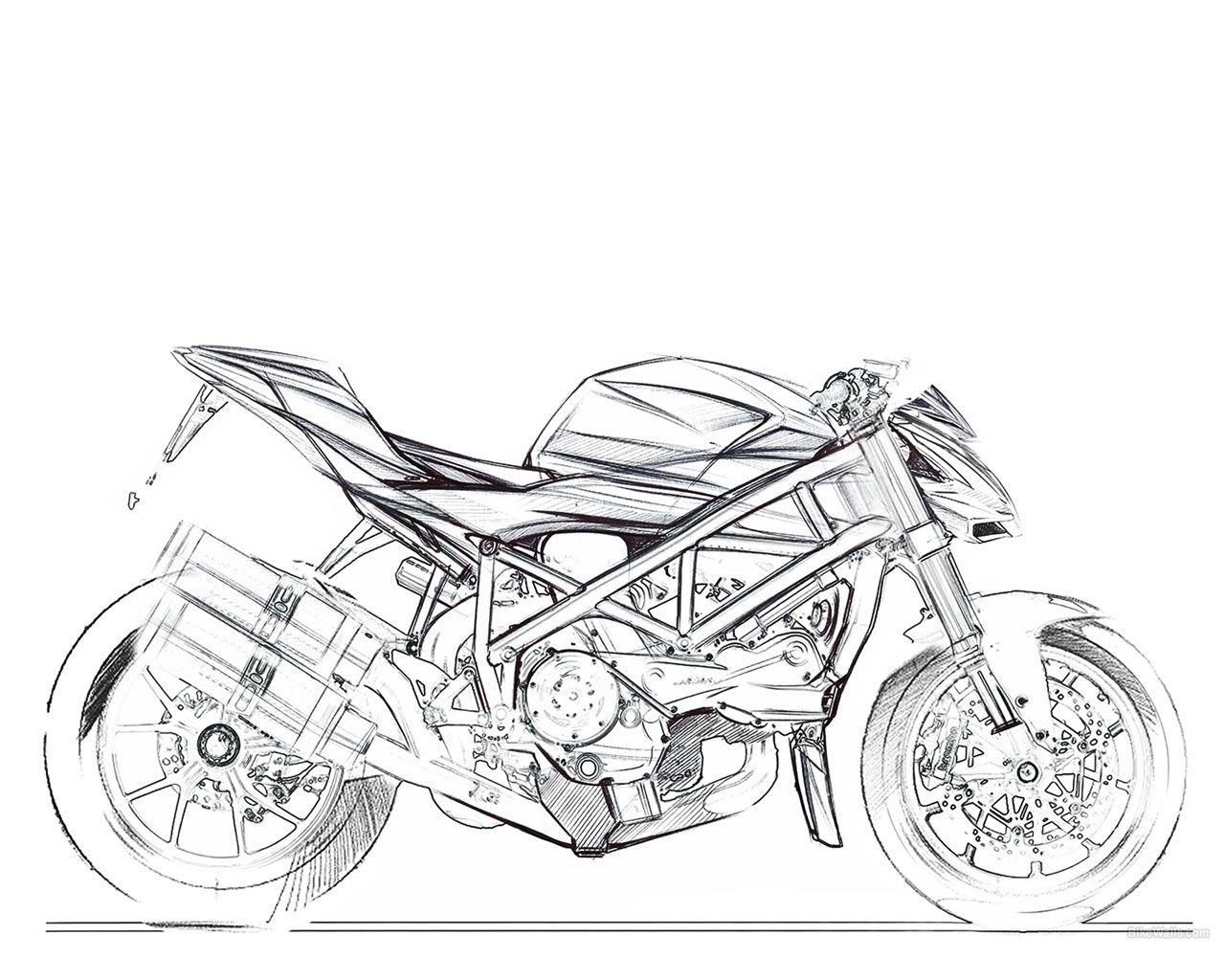 Motorcycle outline Vectors  Illustrations for Free Download  Freepik