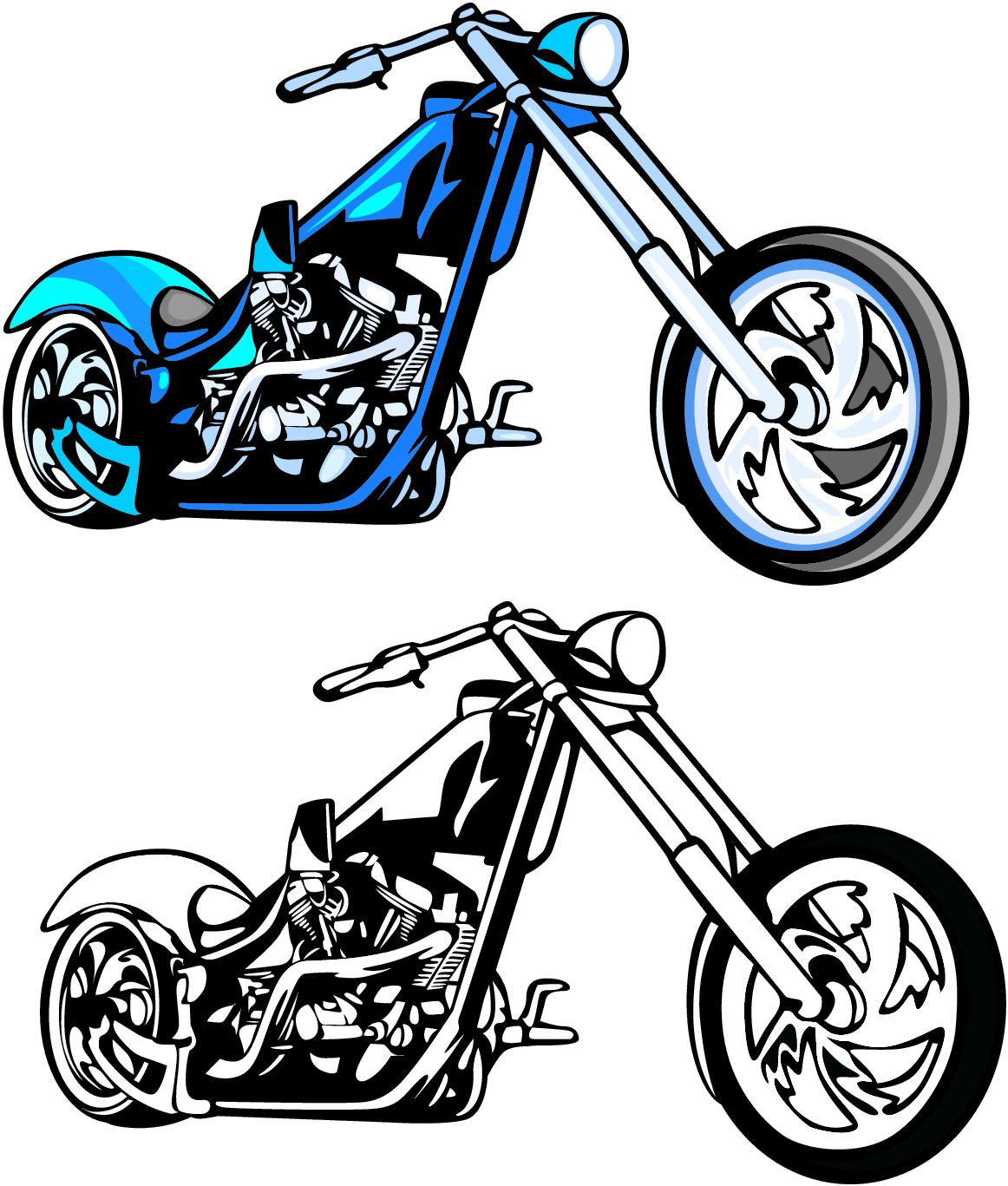 1162x1367 Motorcycle Chopper Clipart Background 1 HD Wallpaper Davidson Chopper Clipart