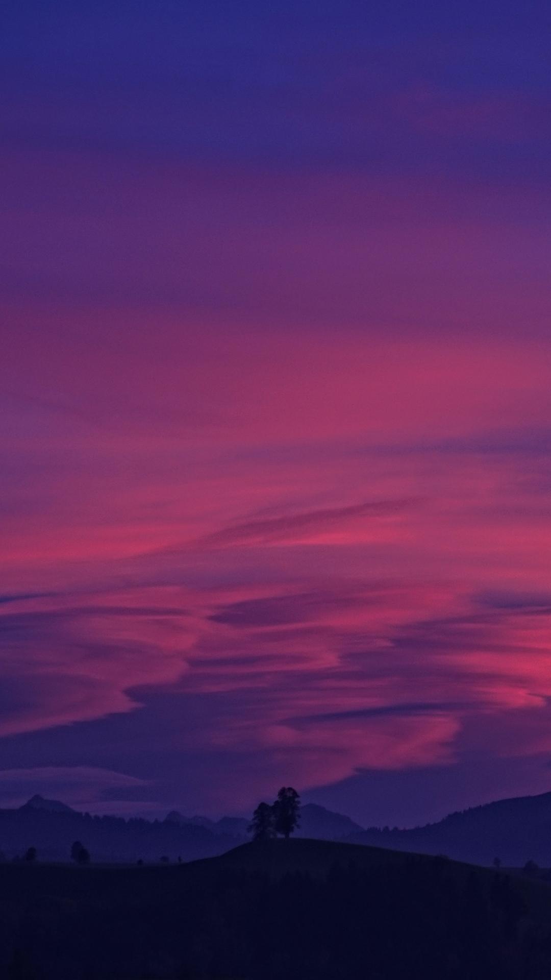 1080x1920 Mountain Sunset Wallpaper for iPhone Pro Max, X, 6