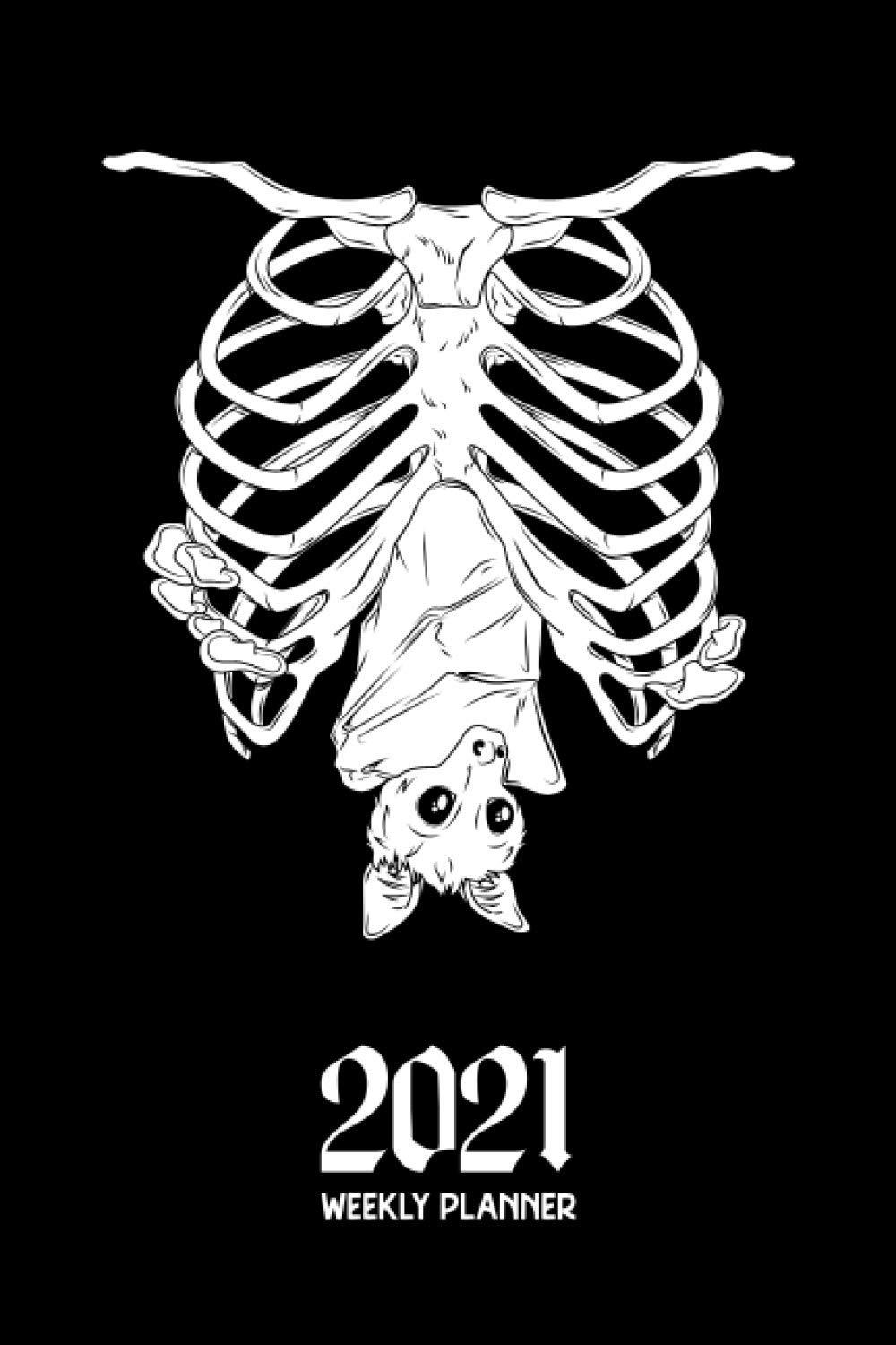 1000x1500 Weekly Planner: Creepy Cute Bat. Witch Aesthetic Weekly Planner & Organizer, Calendar Journal Days Horizontal Layout. To Do Gratitude Productivity. Goth Gothic Wicca Wiccan Witch: WICCARIUM: 9798554915772: Books