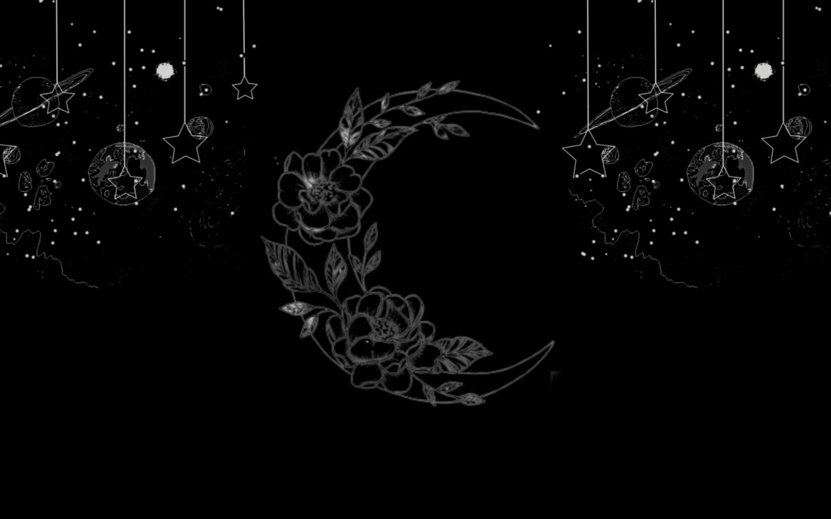 1680x1050 Witch Aesthetic Desktop Wallpaper