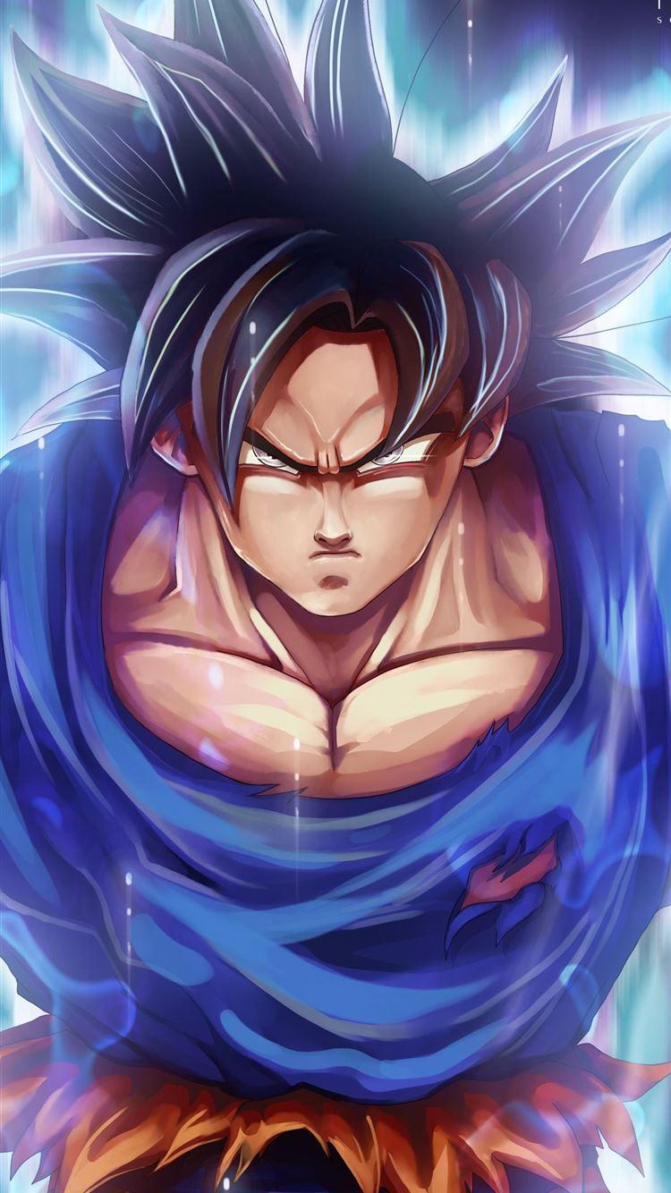 750x1334 Badass Goku Ultra Instinct iPhone iPhone Wallpaper Free Download