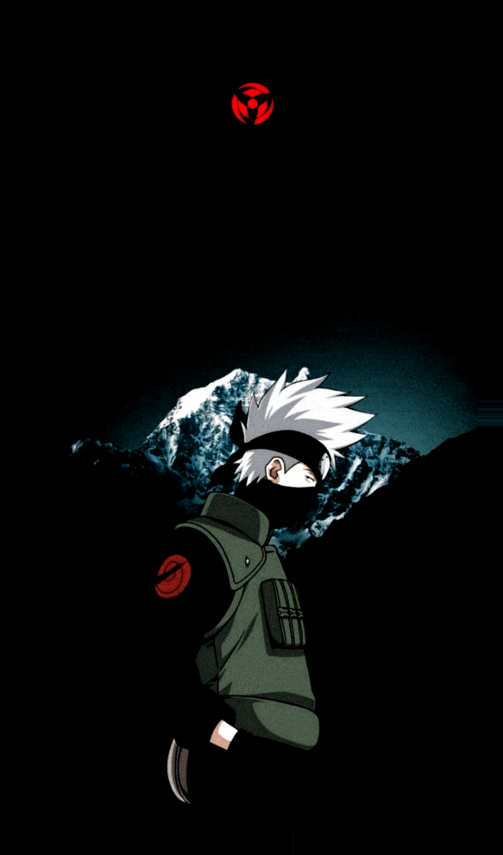 720x1224 Kakashi Dark Wallpaper