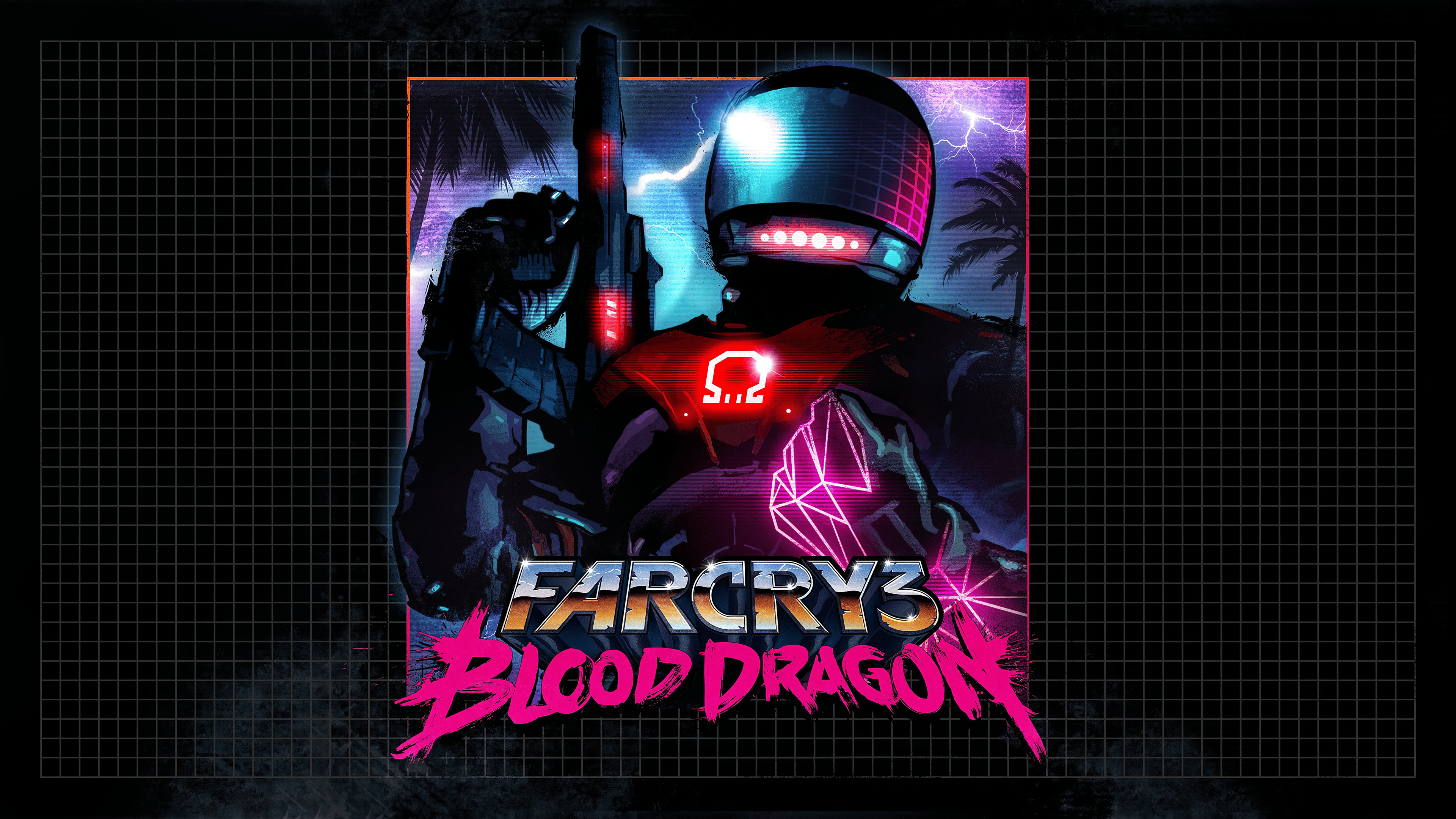 3840x2160 Far Cry Blood Dragon Poster