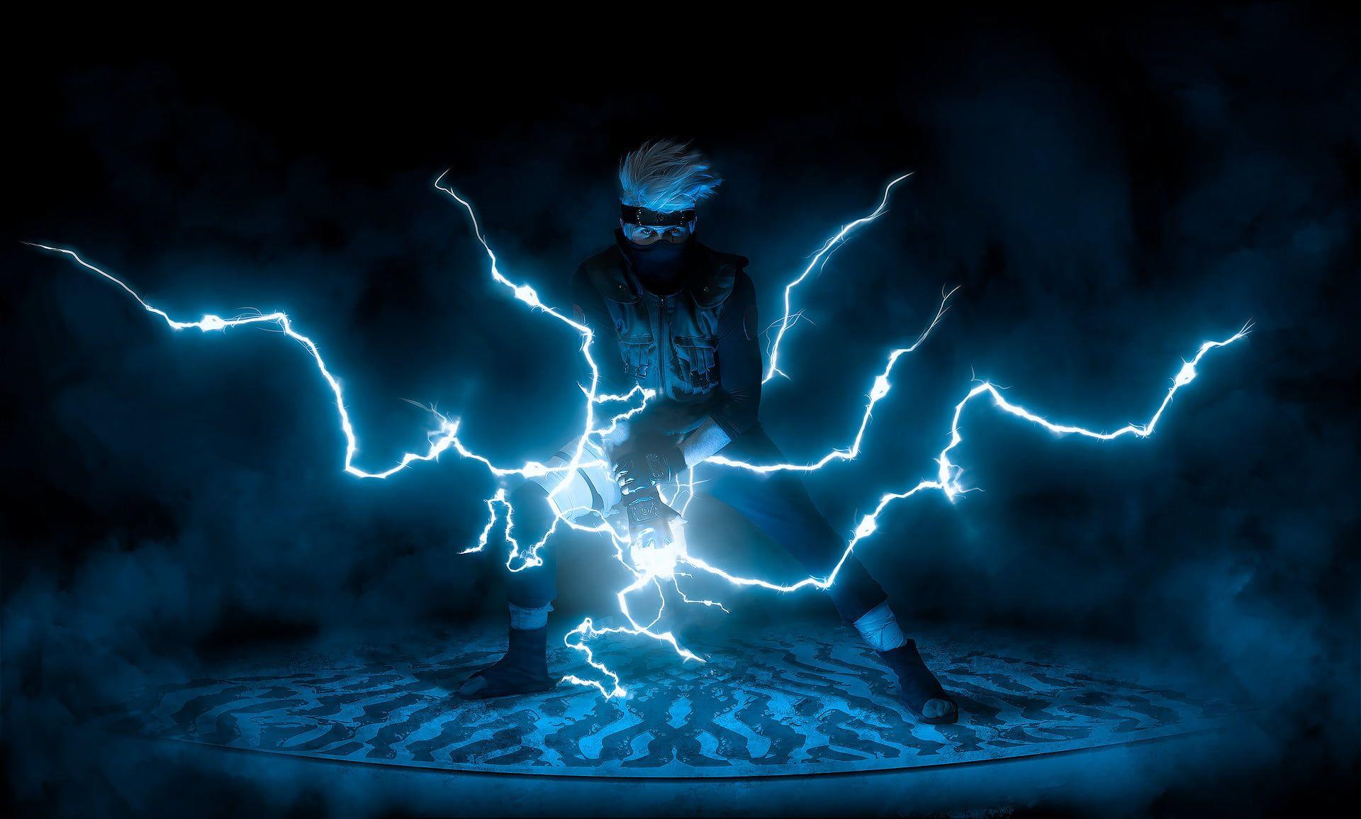 1920x1155 Kakashi Lightning Blade Wallpaper