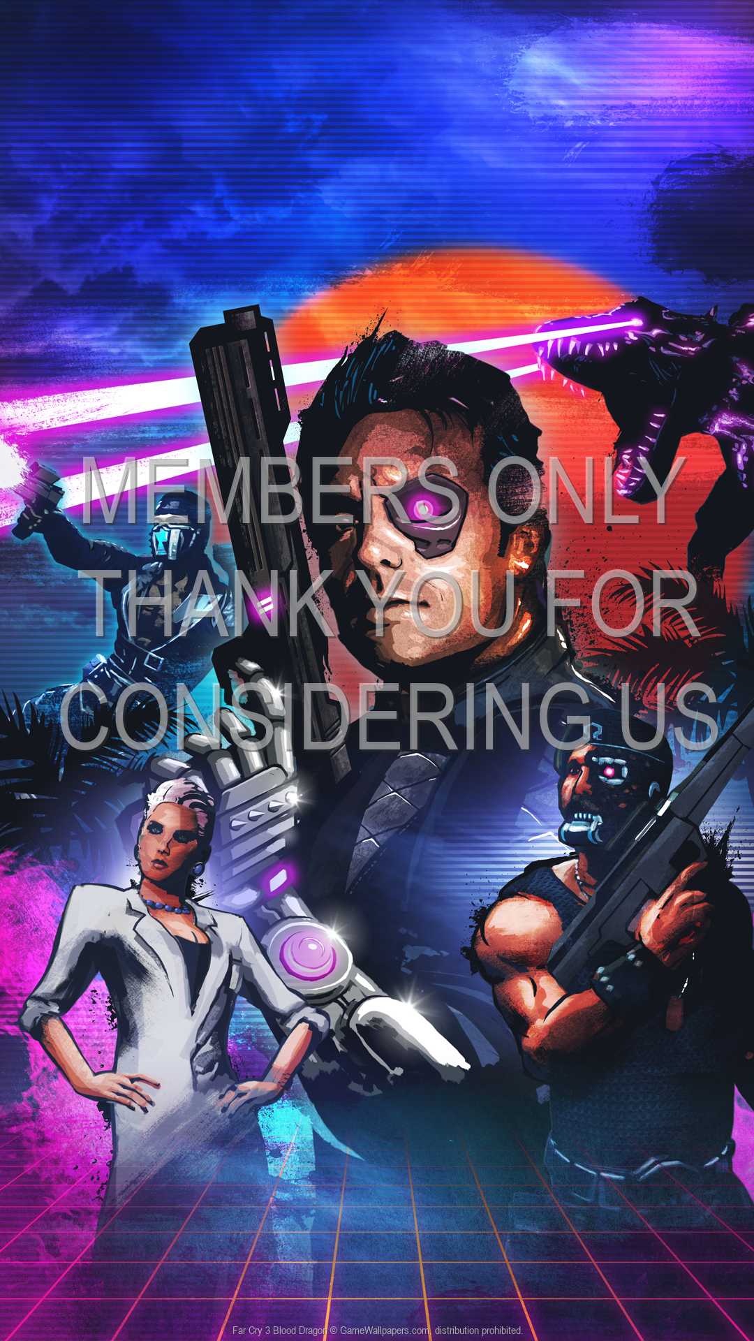 1080x1920 Far Cry 3: Blood Dragon wallpaper 01 1080p Vertical