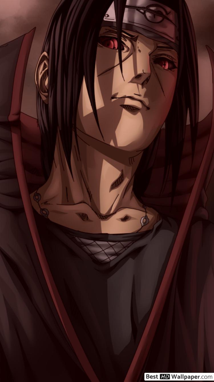 750x1334 Itachi Phone HD Wallpaper