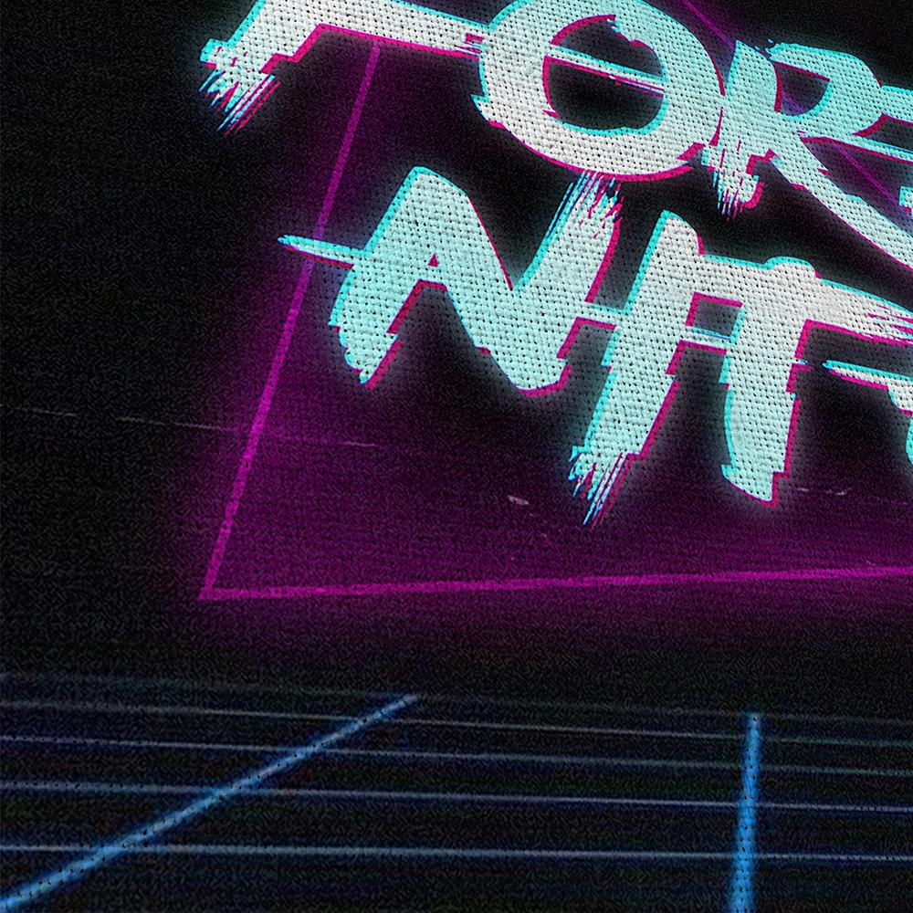1000x1000 Neon Fortnite Logo