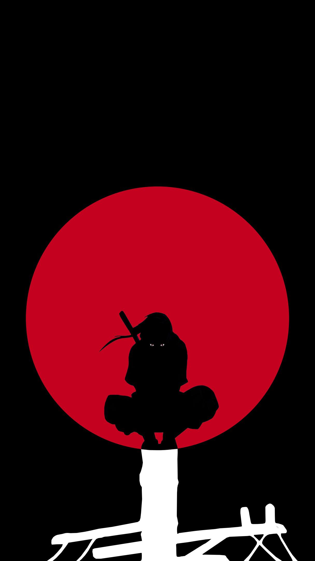 1215x2160 Itachi Uchiha Phone Wallpaper