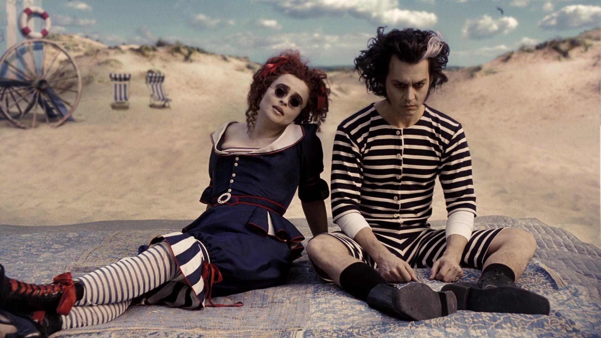 1920x1080 Sweeney Todd, Johnny Depp, Helena Bonham Carter Wallpaper HD / Desktop and Mobile Background