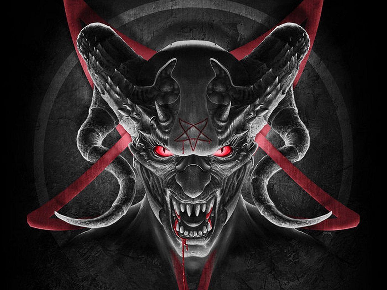 1280x960 Dark Wallpaper. Evil art, Dark fantasy art, Skull art