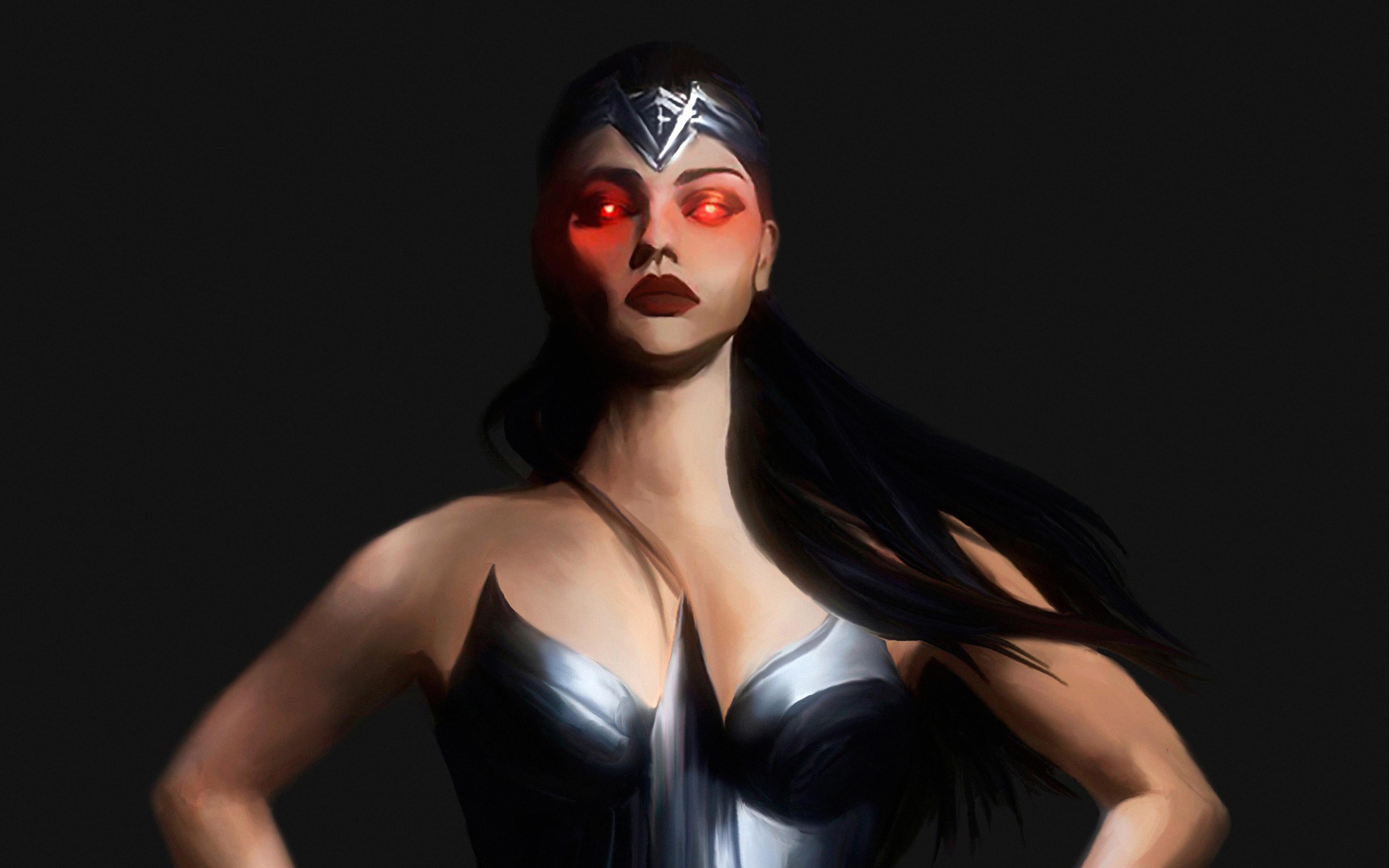 3840x2400 Evil Wonder Woman 4k HD 4k Wallpaper, Image, Background, Photo and Picture