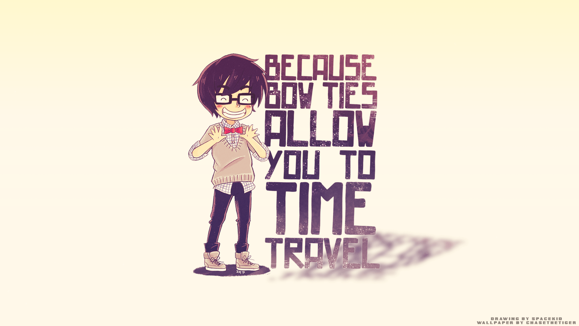 1920x1080 Free download Spacekid wallpaper [Time Travel Bow Ties] by DoctorChase [1920x1080] for your Desktop, Mobile & Tablet. Explore Bow Tie Wallpaper. Chevy Emblem Wallpaper, Chevy Bowtie Wallpaper Desktop, Chevy