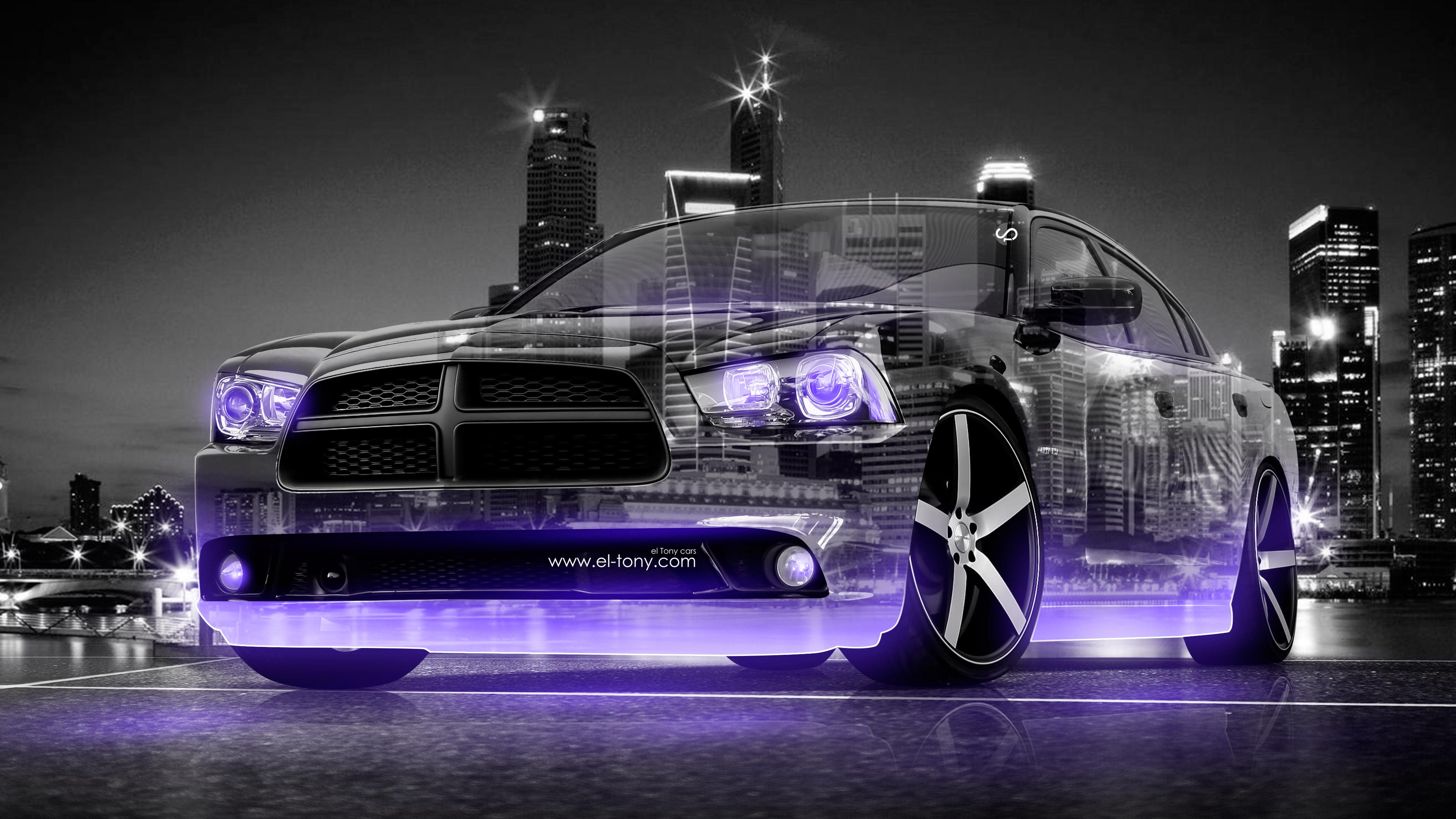 3840x2160 4K Dodge Charger RT Muscle Crystal City Car 2015 el Tony