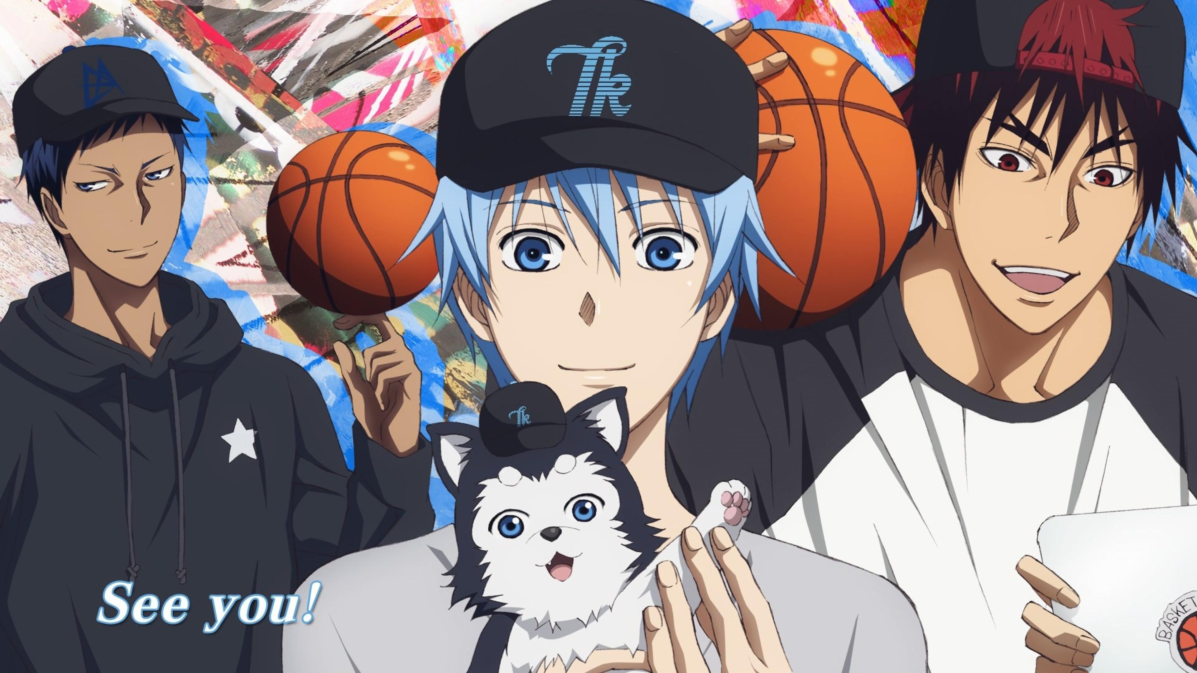 3840x2160 Download 3840x2160 Kuroko Tetsuya, Aomine Daiki, Kagami Taiga, Kuroko No Basket Wallpaper for UHD TV
