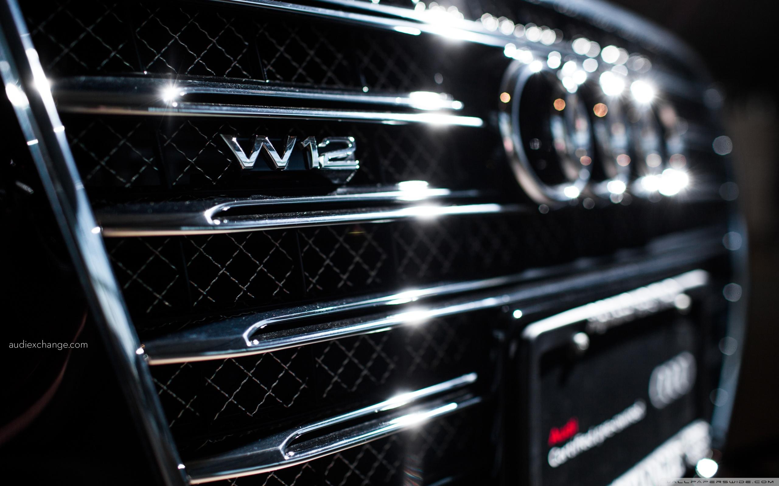 2560x1600 Audi A8 W12 Badge and Grille Exchange Park, IL Ultra HD Desktop Background Wallpaper for 4K UHD TV : Widescreen & UltraWide Desktop & Laptop
