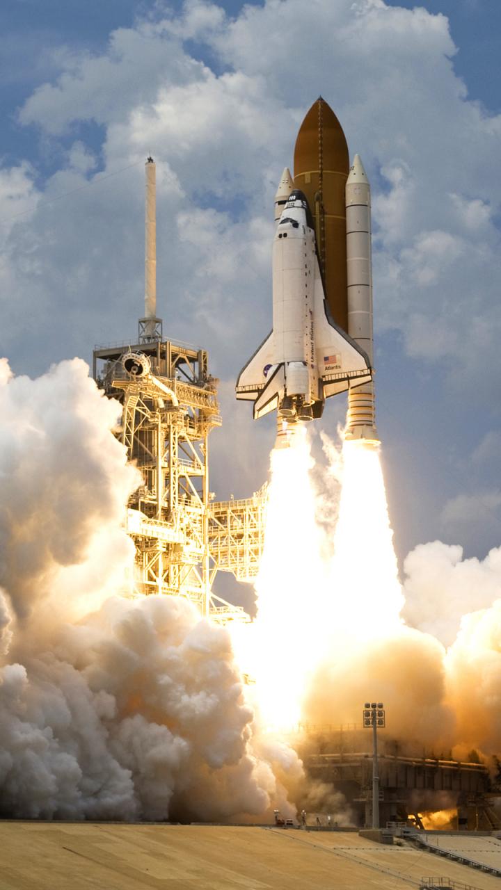 720x1280 Vehicles Space Shuttle Atlantis