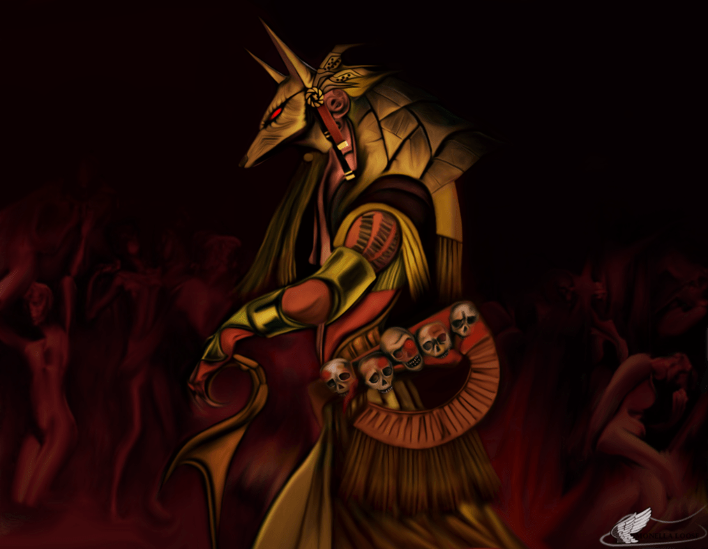 1015x787 Egyptian Gods Wallpaper