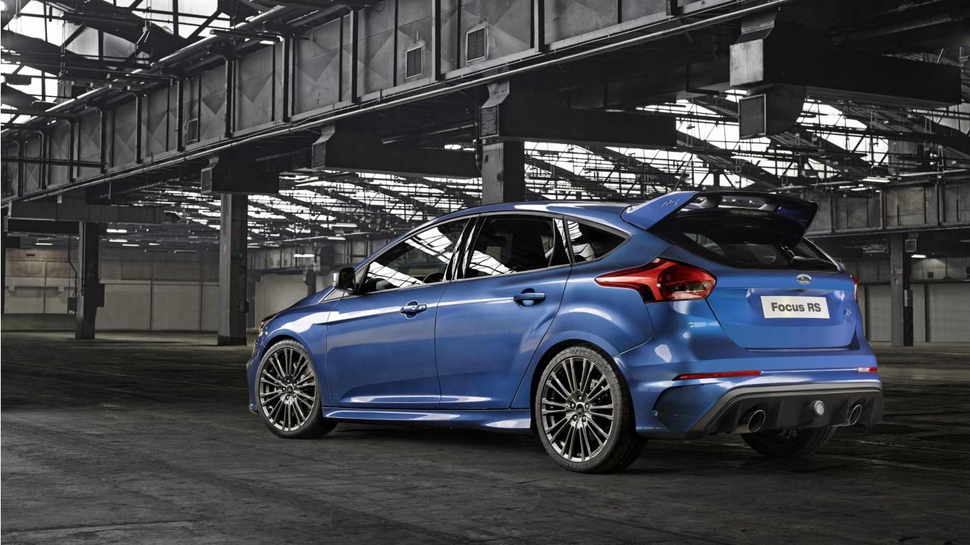 1366x768 Ford Focus RS 2016 Wallpaper