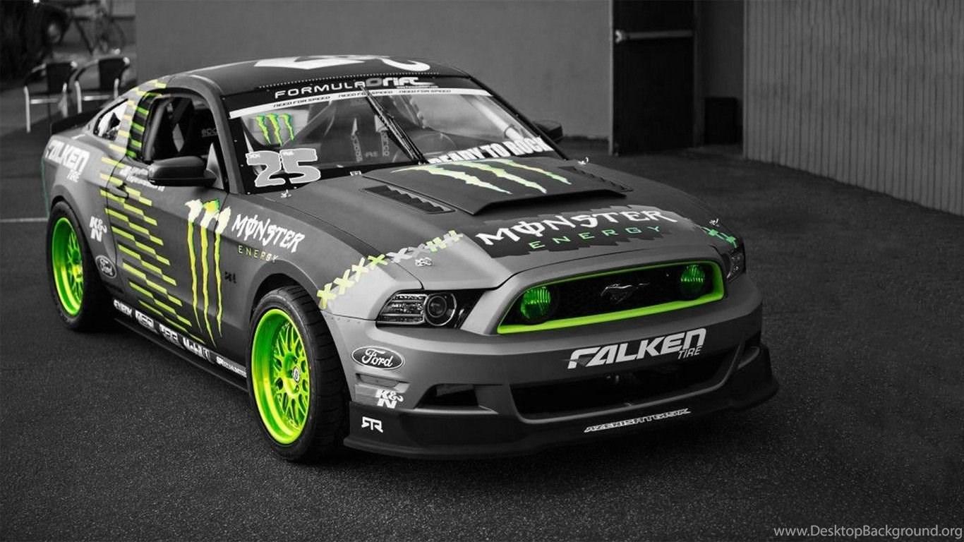 1366x768 Ford Mustang Cockpit Wallpaper Desktop Background