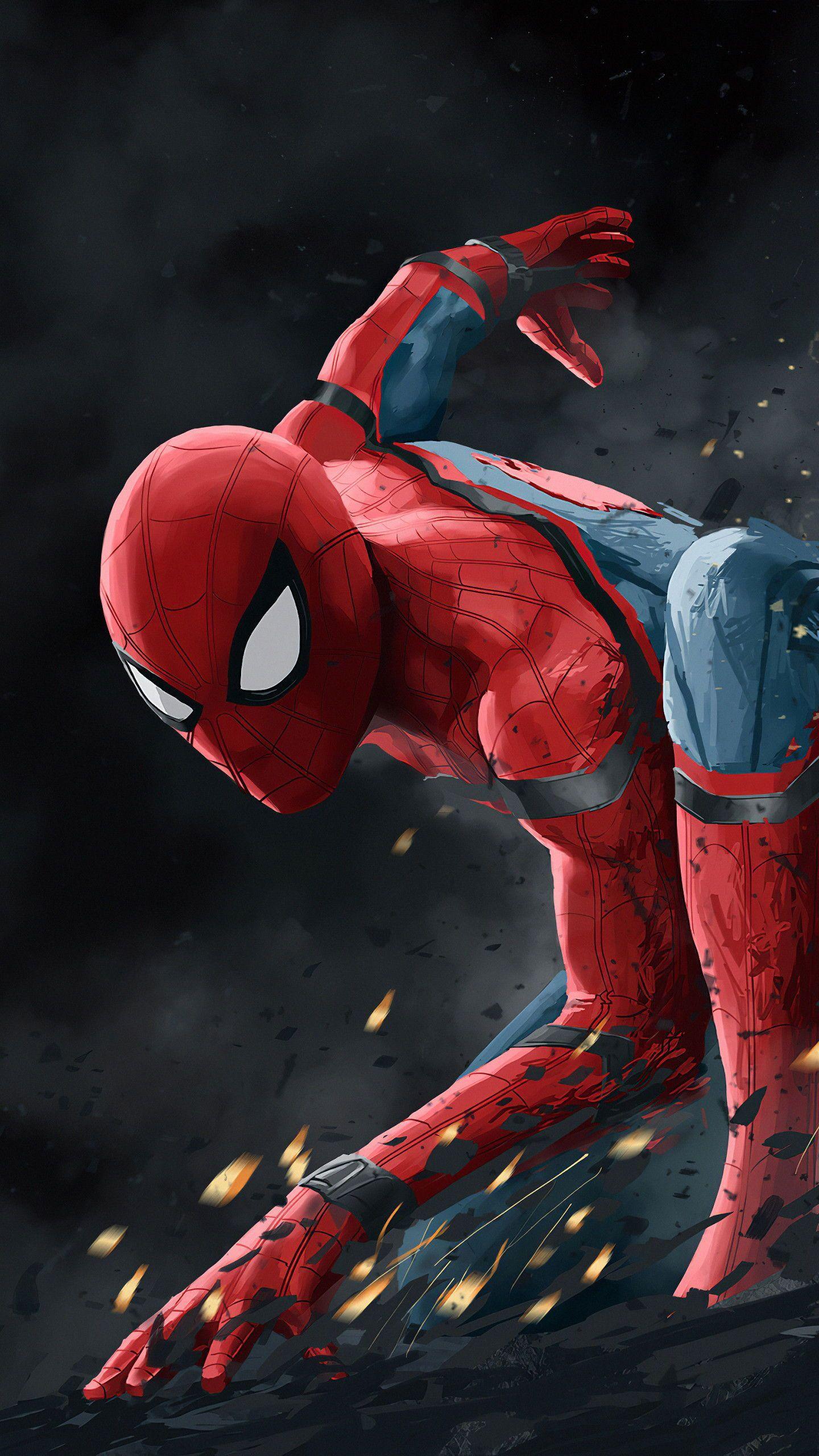 1440x2560 Spider Man MCU Wallpaper
