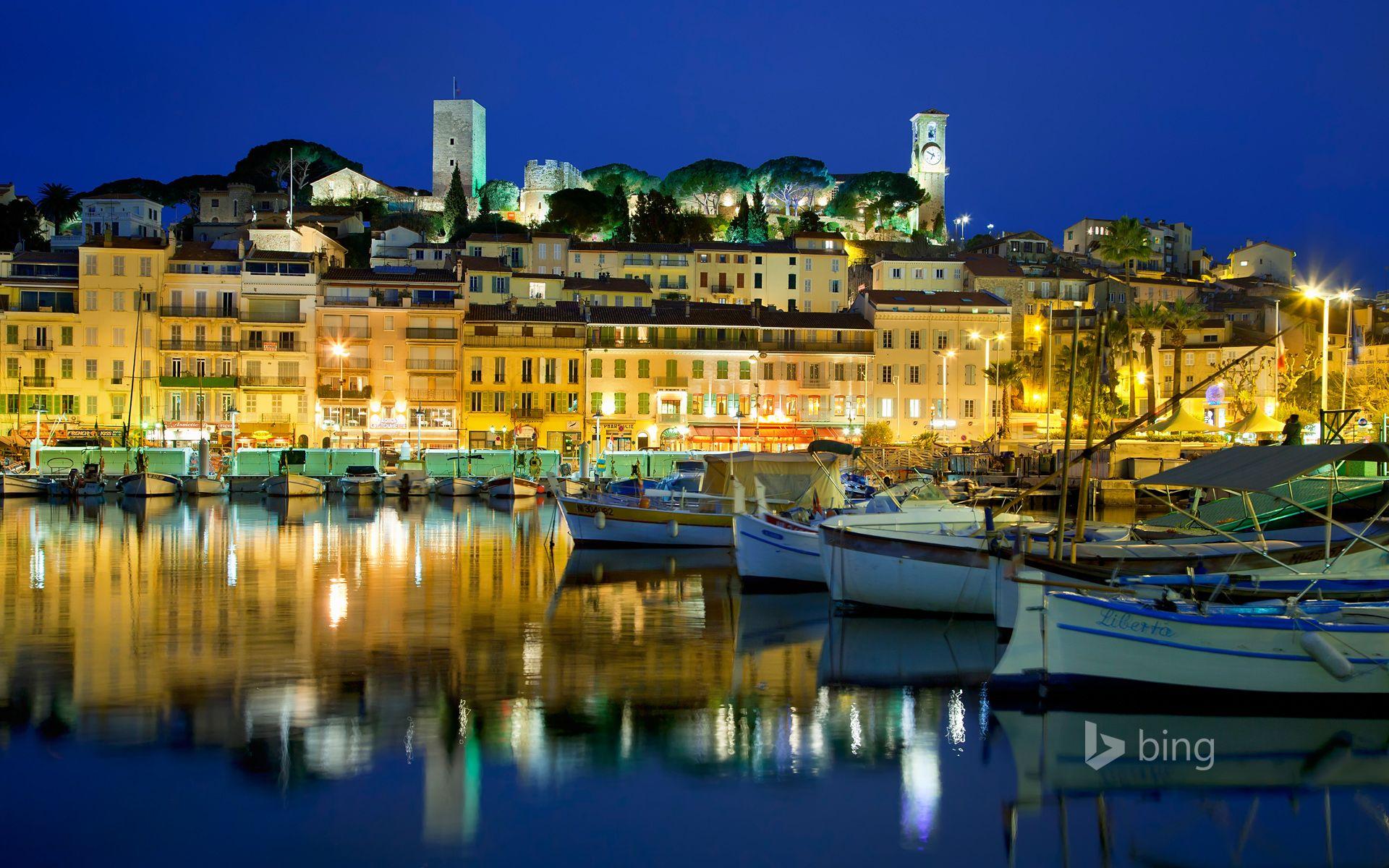 1920x1200 Le Suquet, Old Town Of Cannes, Alpes Maritimes, Provence Alpes Côte